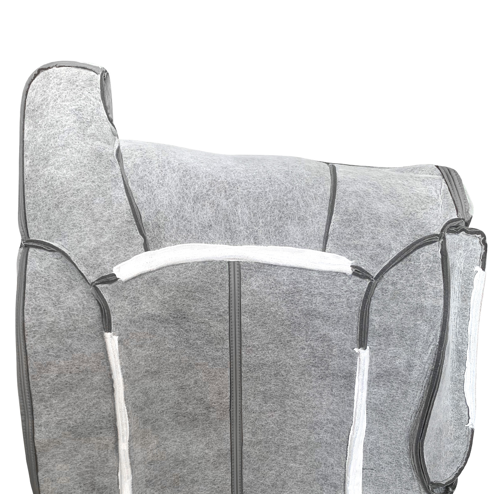 4pcs Driver & Passenger Side Seat Covers fit for Chevy Silverado 1999-2002 Gray