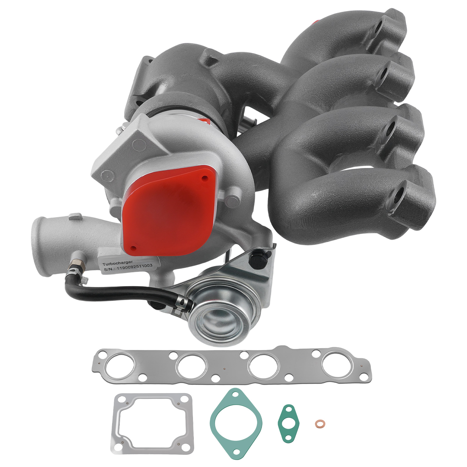 Turbo for Ford Transit Bus Pritsche 2.4 DI 66KW 2000-2006 4913506017