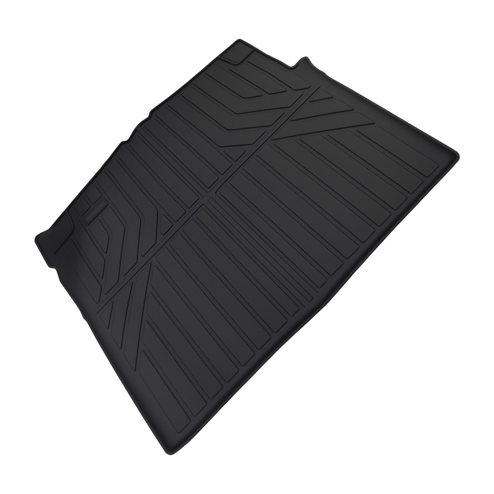 All Weather Boot Mat for Volvo XC60 Mk2 2017-24 Black TPE Cargo Liner Anti-Slip