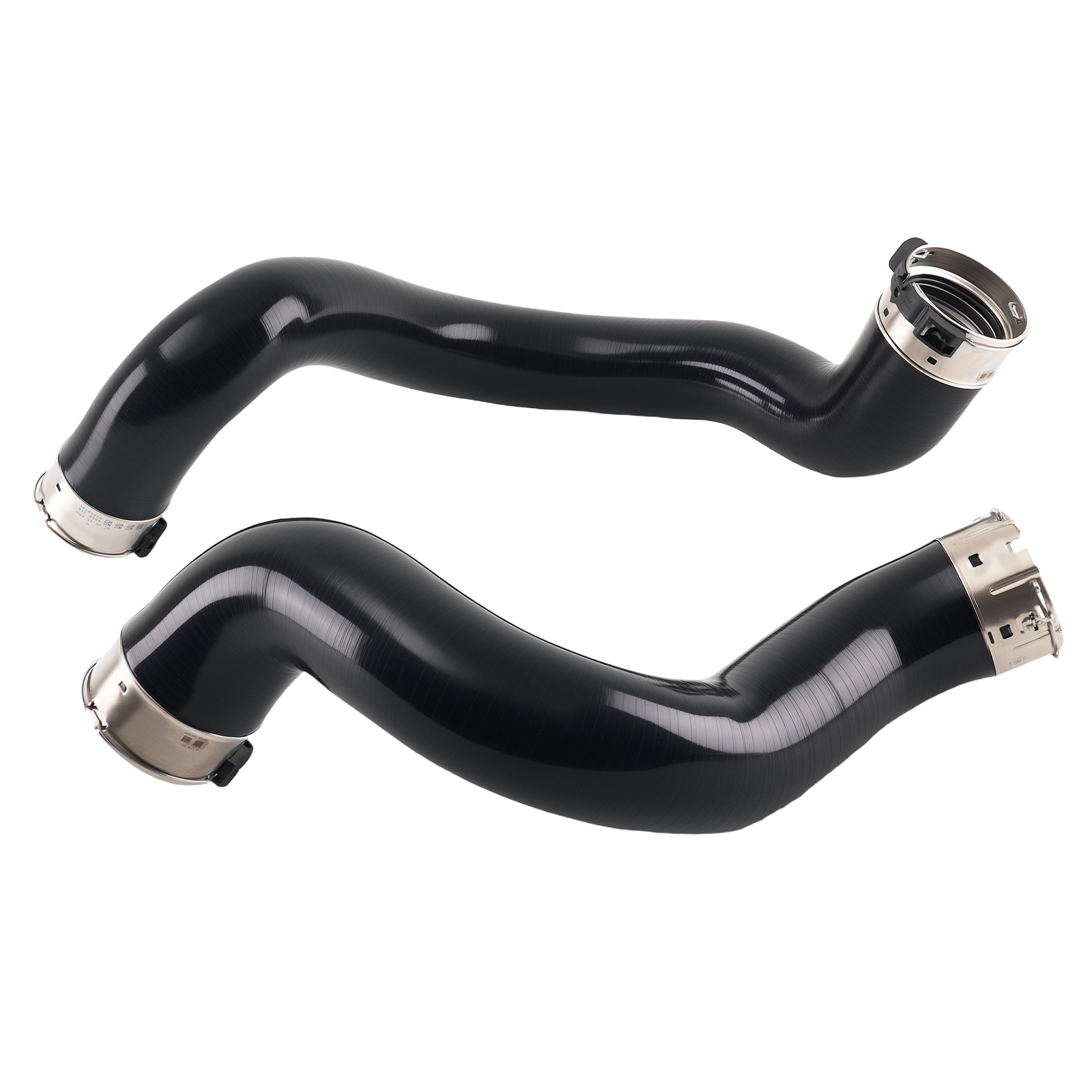 Left Right Turbo Intercooler Pipes For Mercedes Benz C250 1.8L 12-15 2045282582