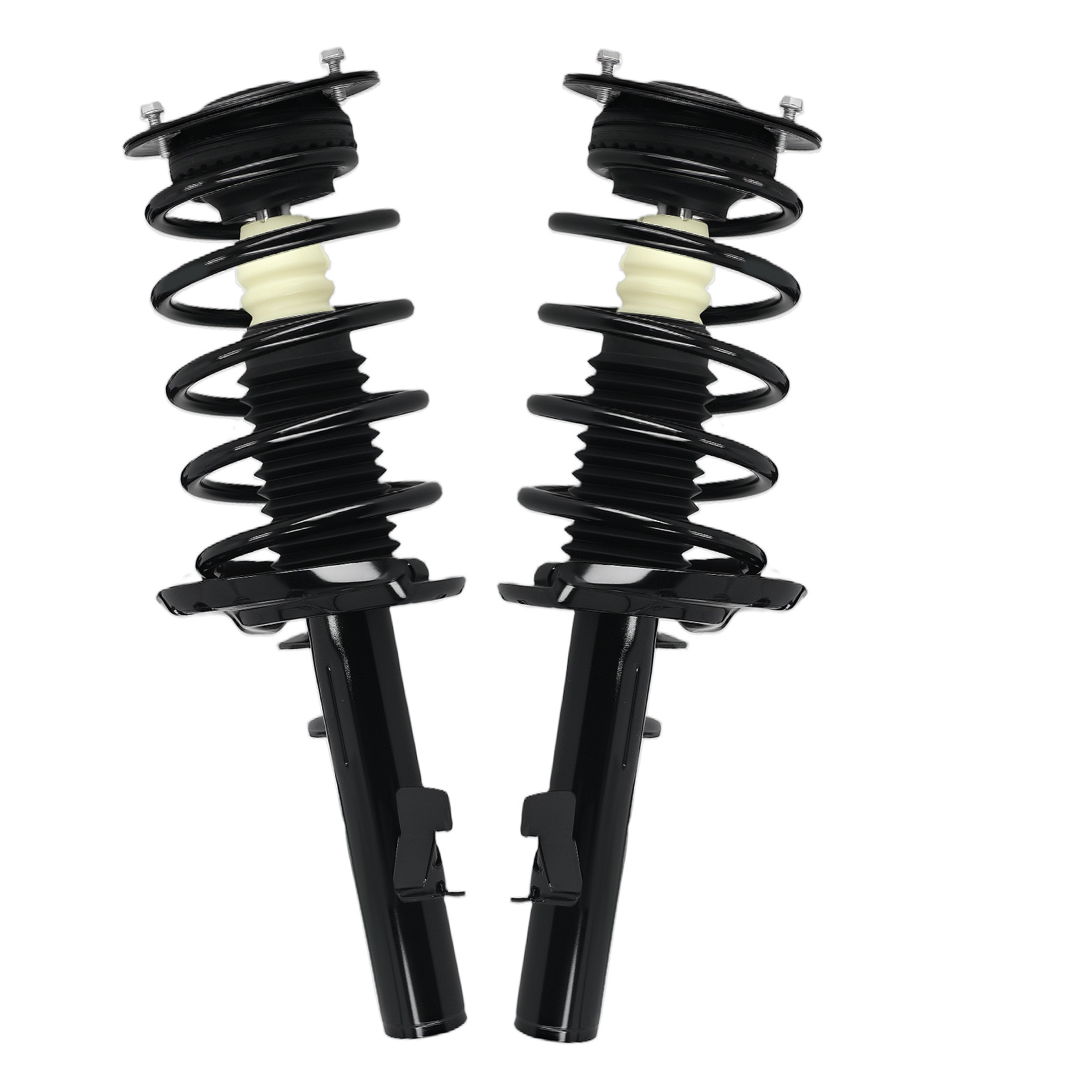 Front Pair (2) Complete Struts Assembly for 07-16 Volvo S80;08-10 V70;08-16 XC70