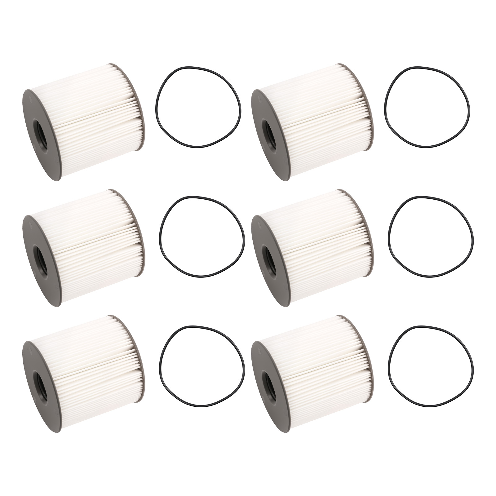 6Pack Fuel Filter Kit for Ram 2500 3500 4500 5500 Diesel 2019-2020 68436631AA