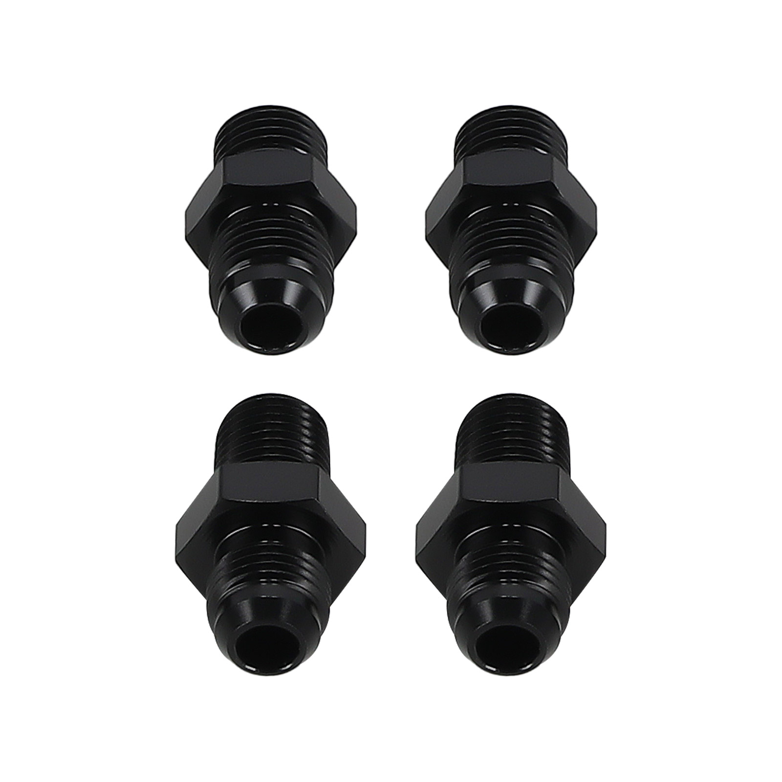 2pcs Automatic Transmission 6-AN Cooler Hose Line Kit Fit For 4L60E 4L65E