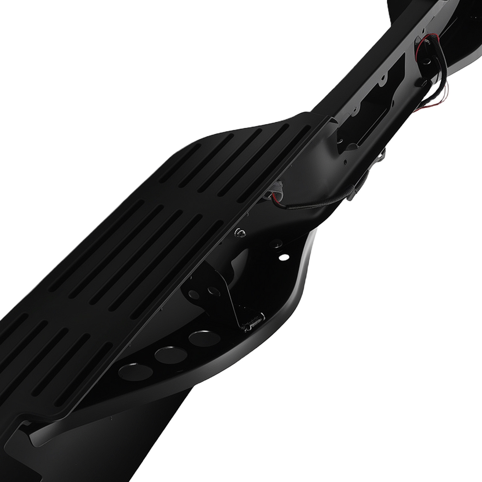 Black Rear Bumper Assembly Fit for Ford F-250/F-350 1999-2007 Steel Bolt-On