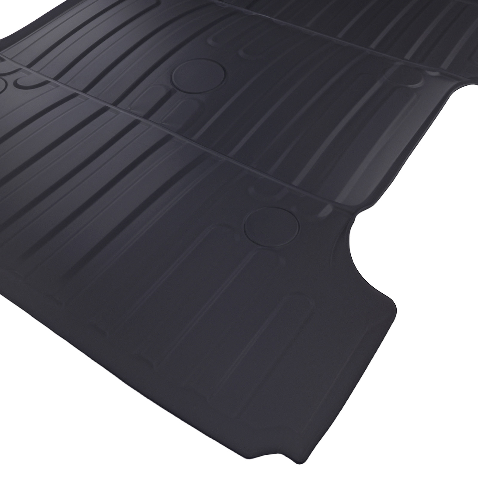 6.5 FT TPE Rear Truck Bed Mat for Dodge Ram 1500 2002-2010 Black Anti-Slip