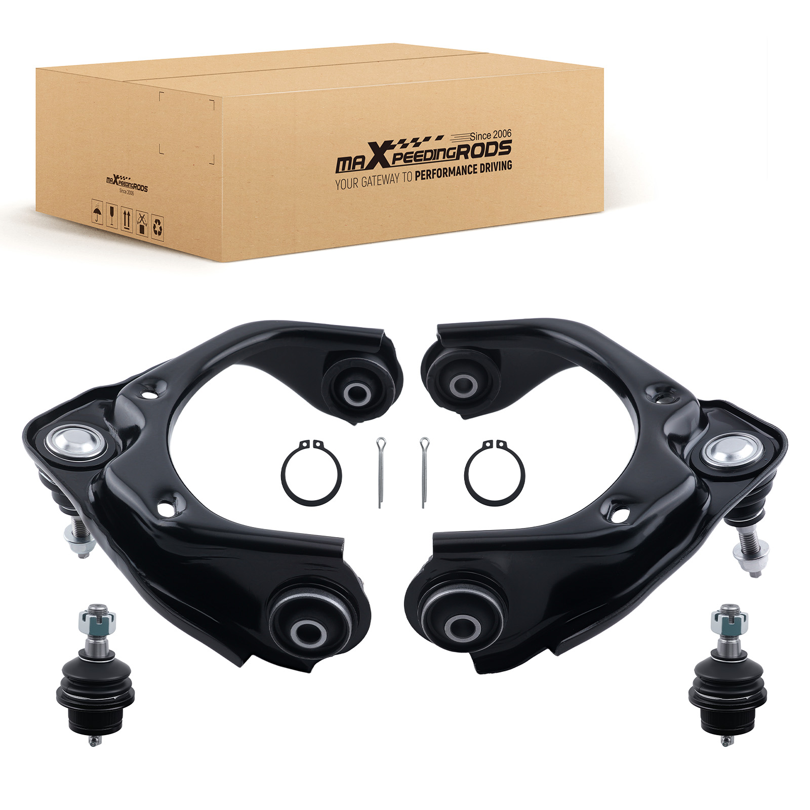 Front Upper Control Arms Lower Ball Joint for Ford Explorer Sport Trac 2007-2010