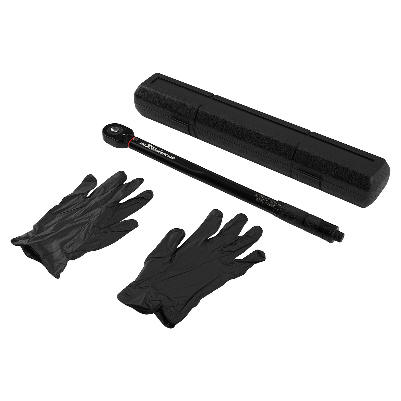 Chrome Vanadium Torque Wrench 1/2 Drive 13.6-203.5Nm Quick Release with Case