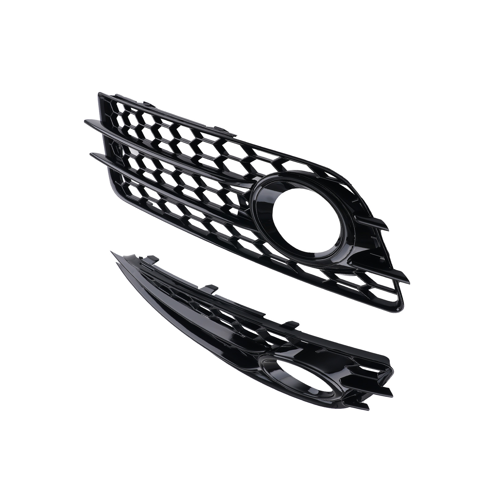 Front Bumper Fog Lamp Grille for Audi A4 Sedan Cabriolet 2008-2012 8K0807681C01C