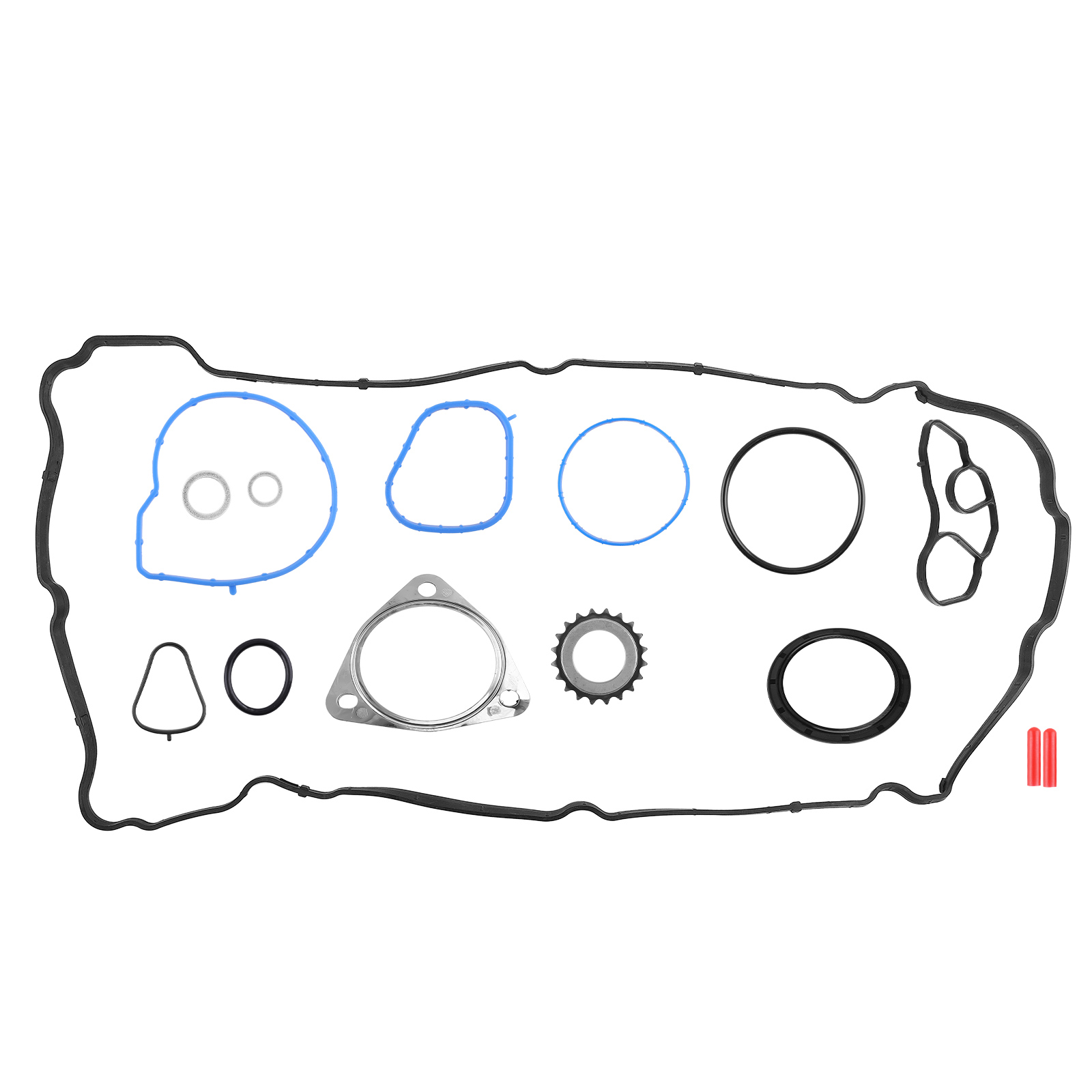 Engine Pistons Gasket Bearings Kit & Timing Chain Kit for Mini Cooper N12 N16