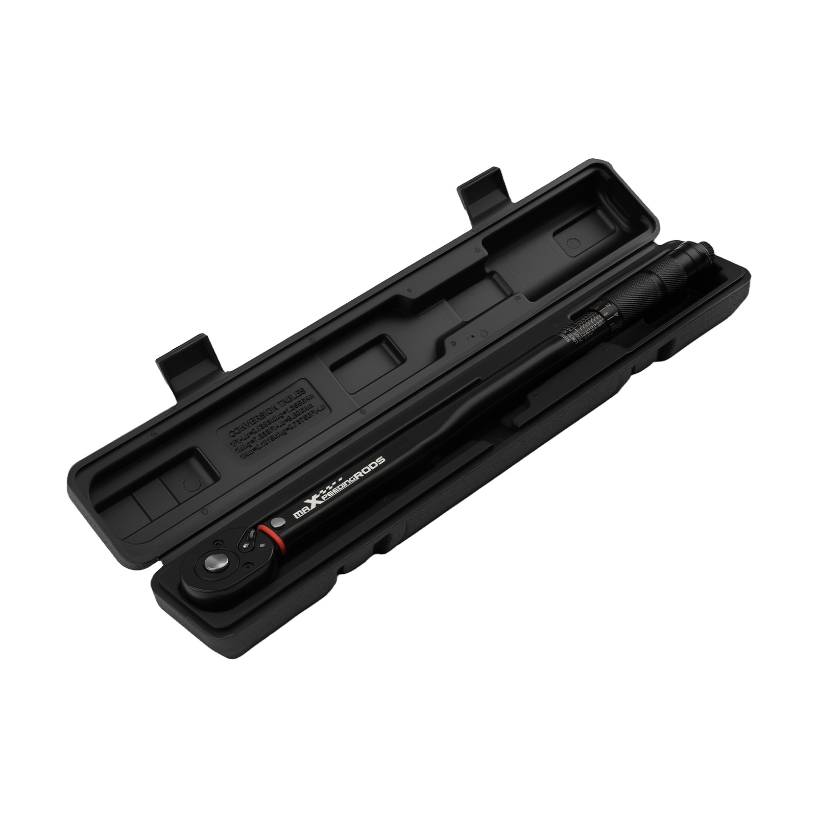 Chrome Vanadium Torque Wrench 1/2 Drive 13.6-203.5Nm Quick Release with Case