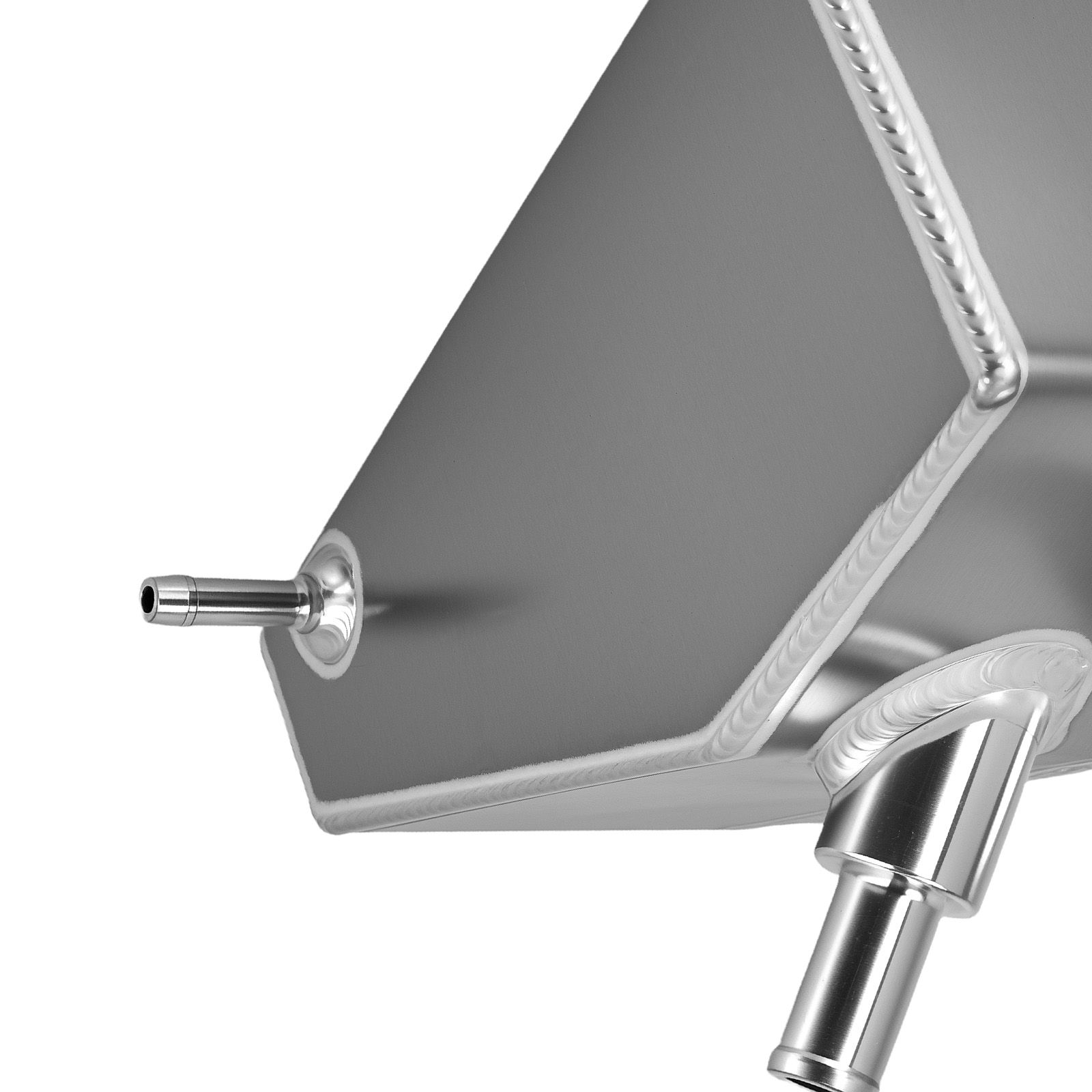 Aluminum Coolant Recovery Overflow Expansion Tank/Can for Ford Mustang 3.7L 5.0L