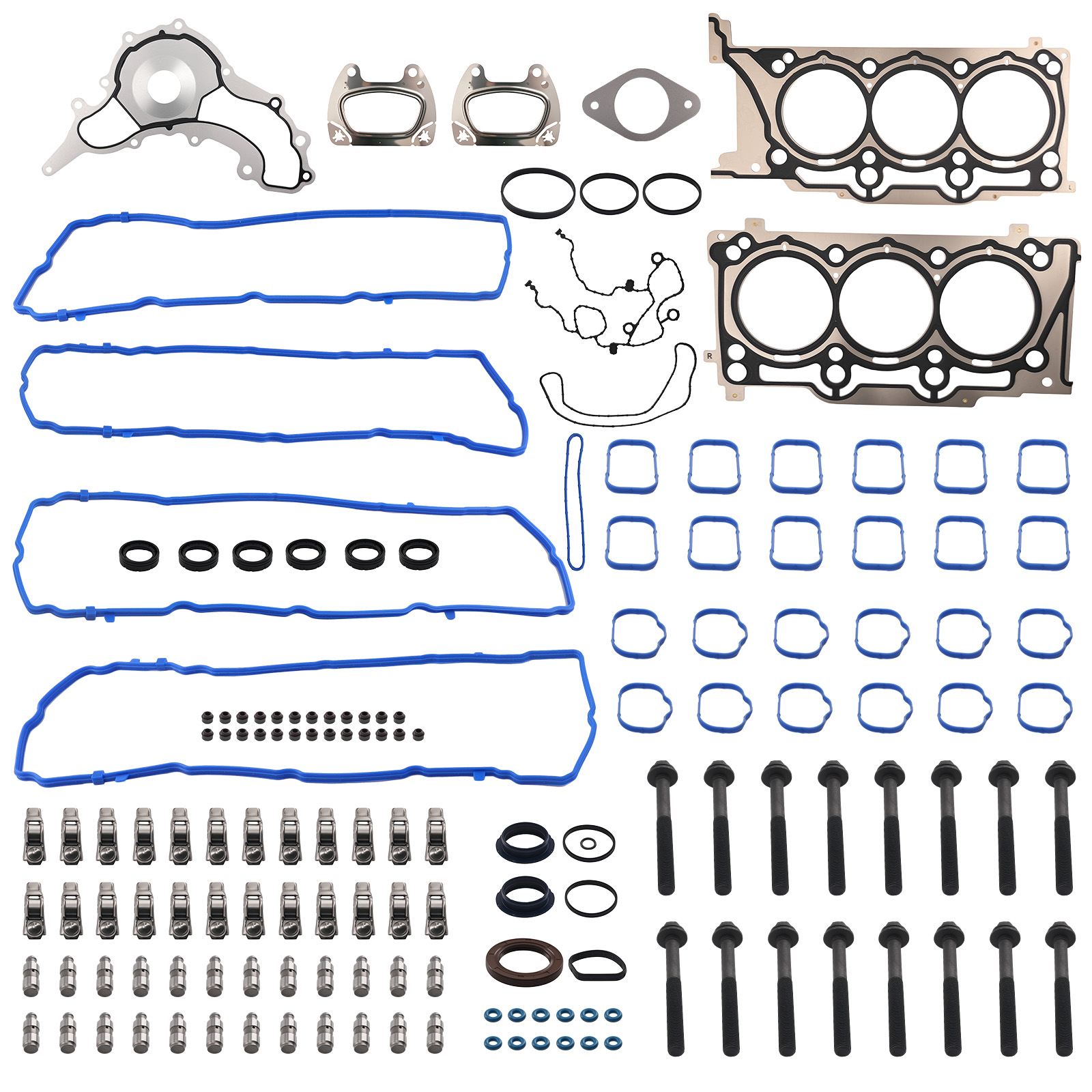 Engine Head Gasket & Valve Kit for Jeep Wrangler Grand Cherokee 3.6L 2011-2016