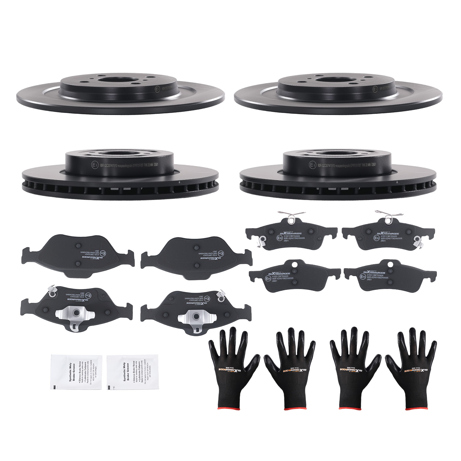 Bremsscheiben Bremsbeläge Set For Daihatsu Charade VIII Toyota Yaris AlleModelle