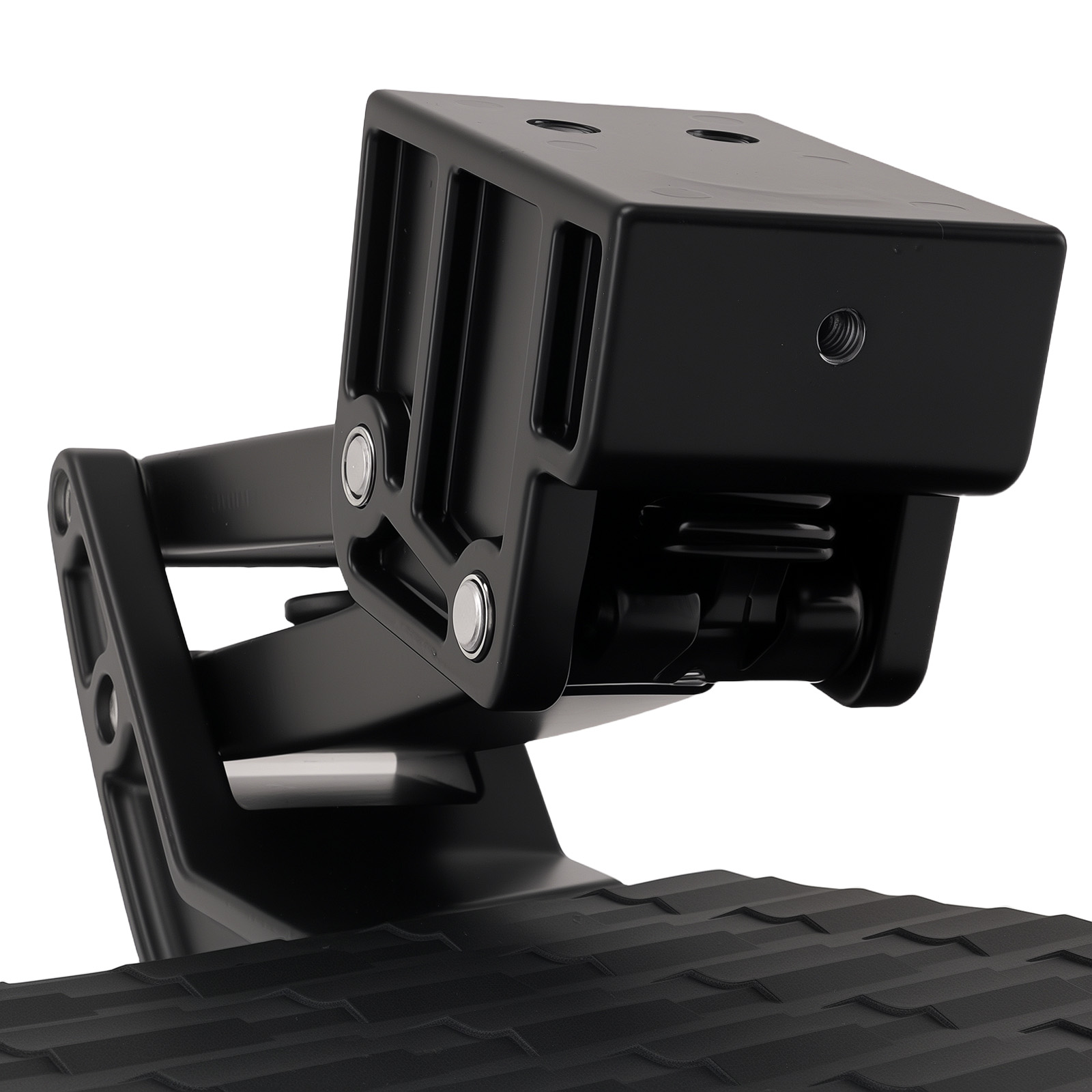 Black Aluminum Bed Step for Ford F150 2015-2020 75312-01A Retractable Rear