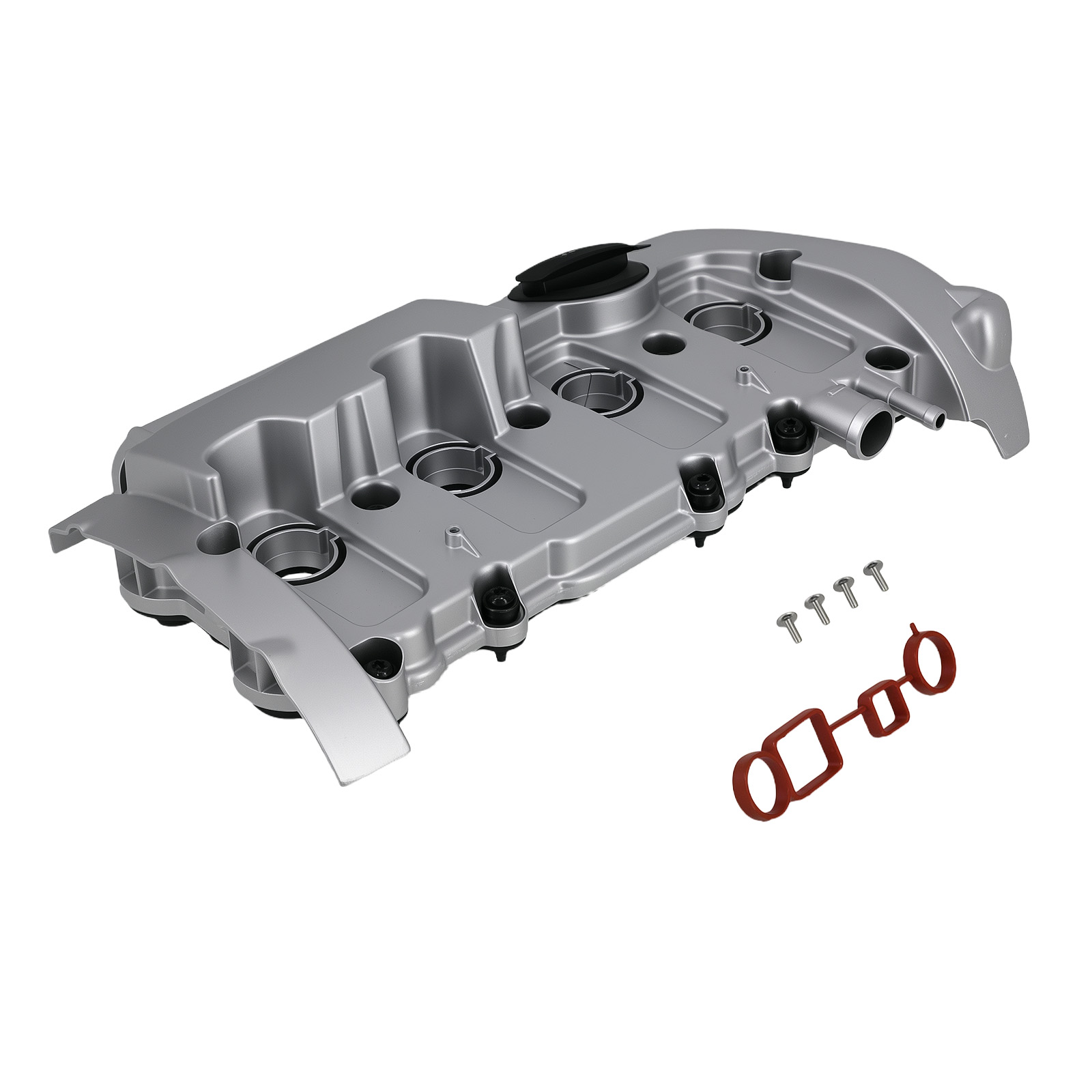 Aluminum Engine Valve Cover w/Gasket Kit for Audi A4 A4 Quattro 2.0T 2005-2009