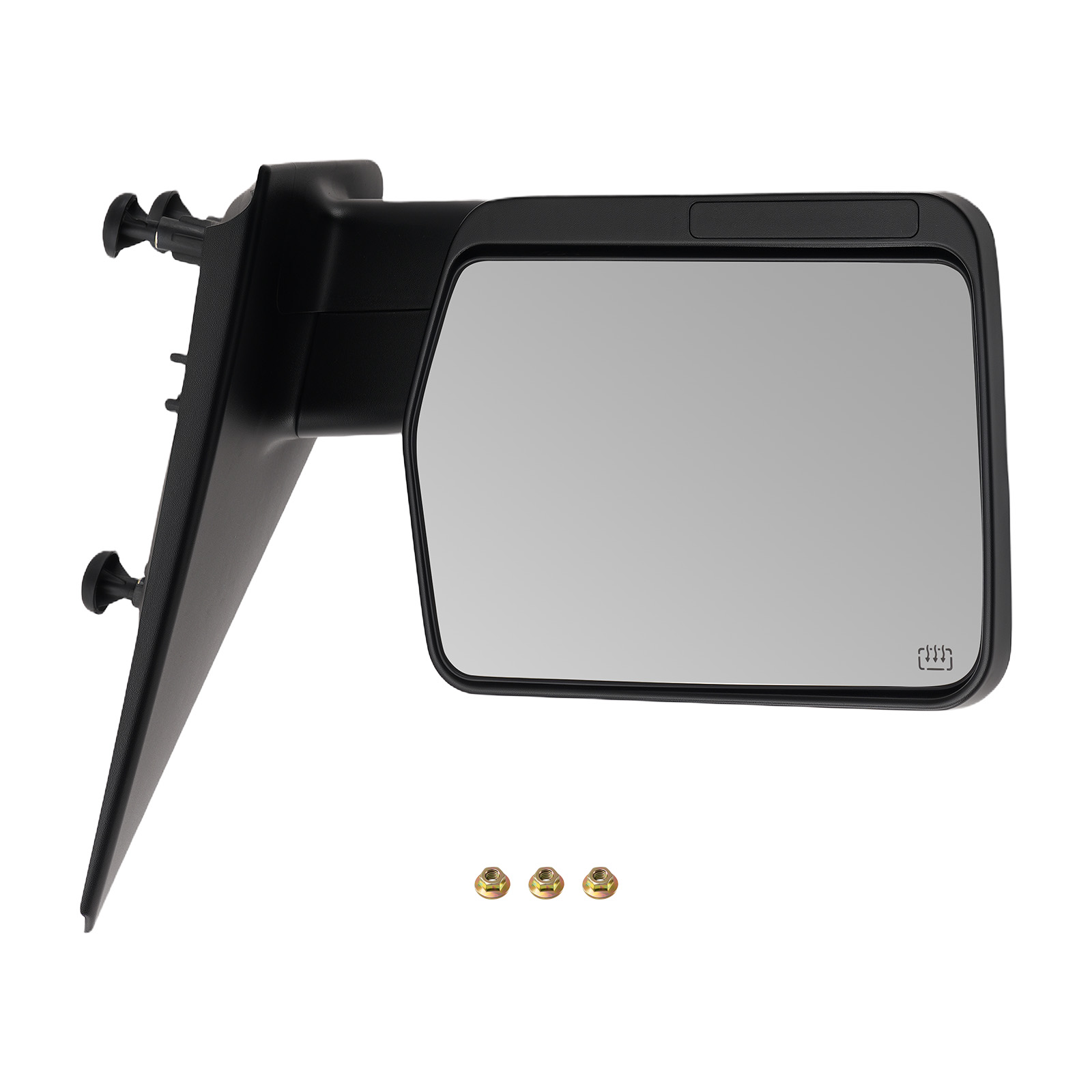 Left  Heated Door Driver Side Mirror for Ford F-150 2004-2008 Black FO1320233