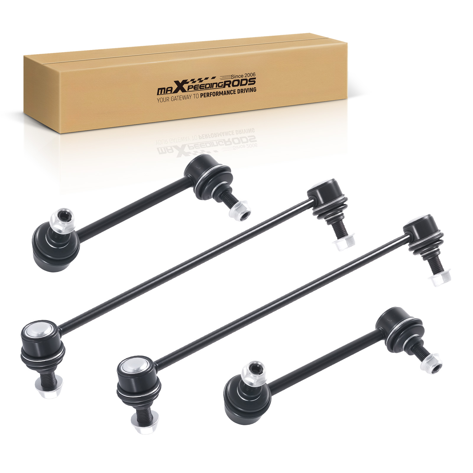 Front & Rear Sway Stabilizer Bar Links For 2013 - 2017 Honda Accord TLX K750153