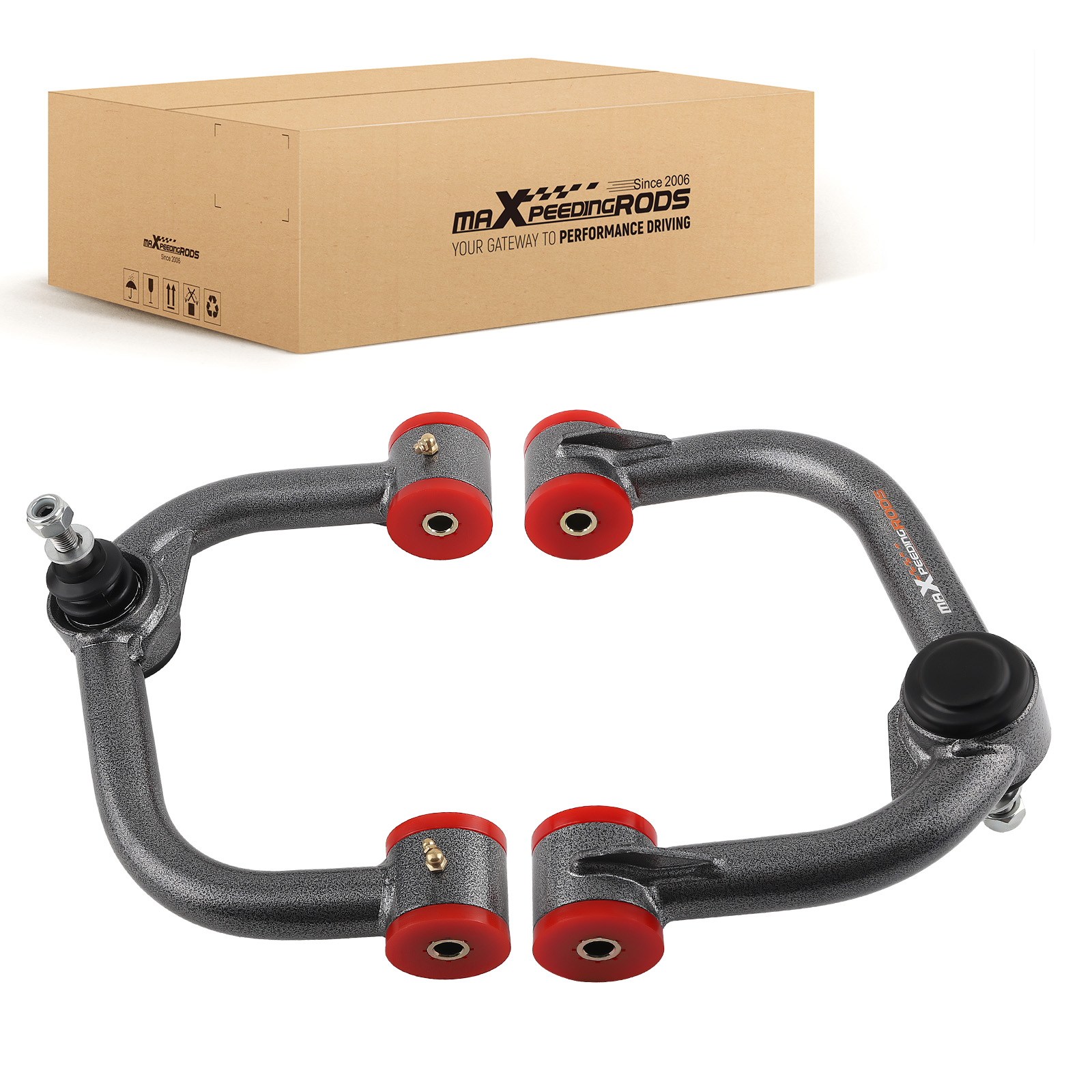 2pc Front Upper Control Arms 2-4