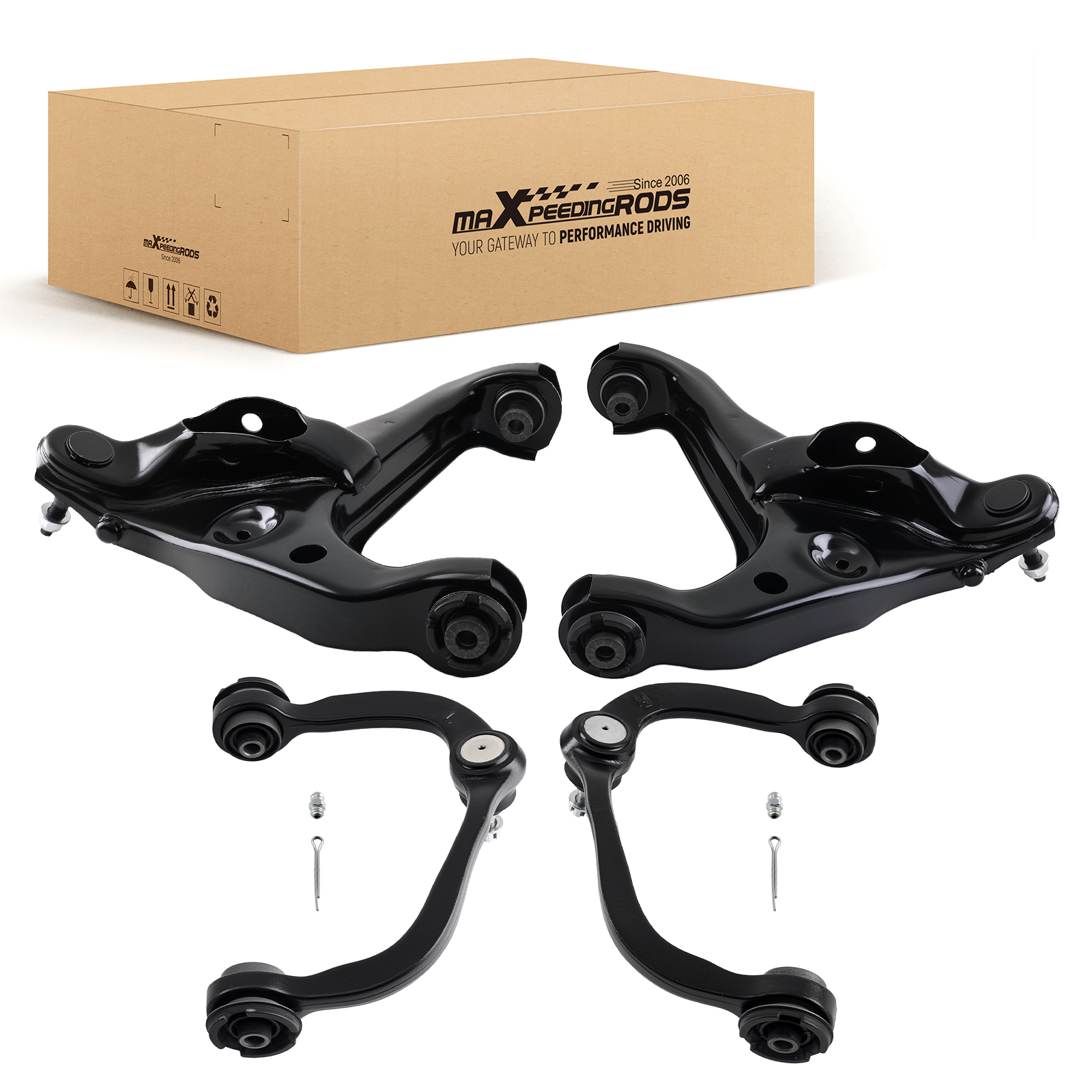 Froont Upper Lower Control Arm w/ Ball Joint for Ford Expedition 2009-13 K621266
