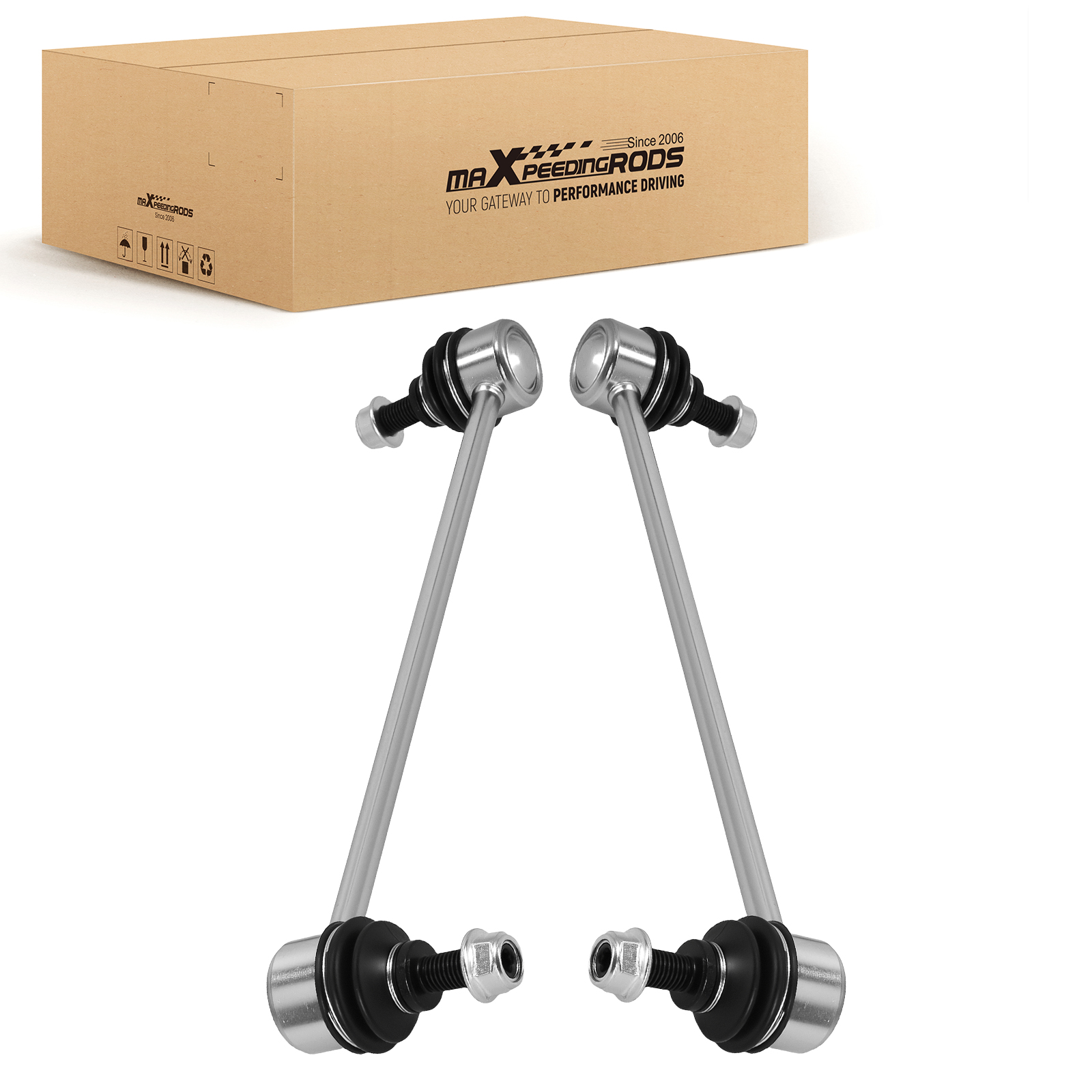 2x Front Sway Bar Link For 2008 - 2014 Dodge Avenger Caliber Mitsubishi Lancer