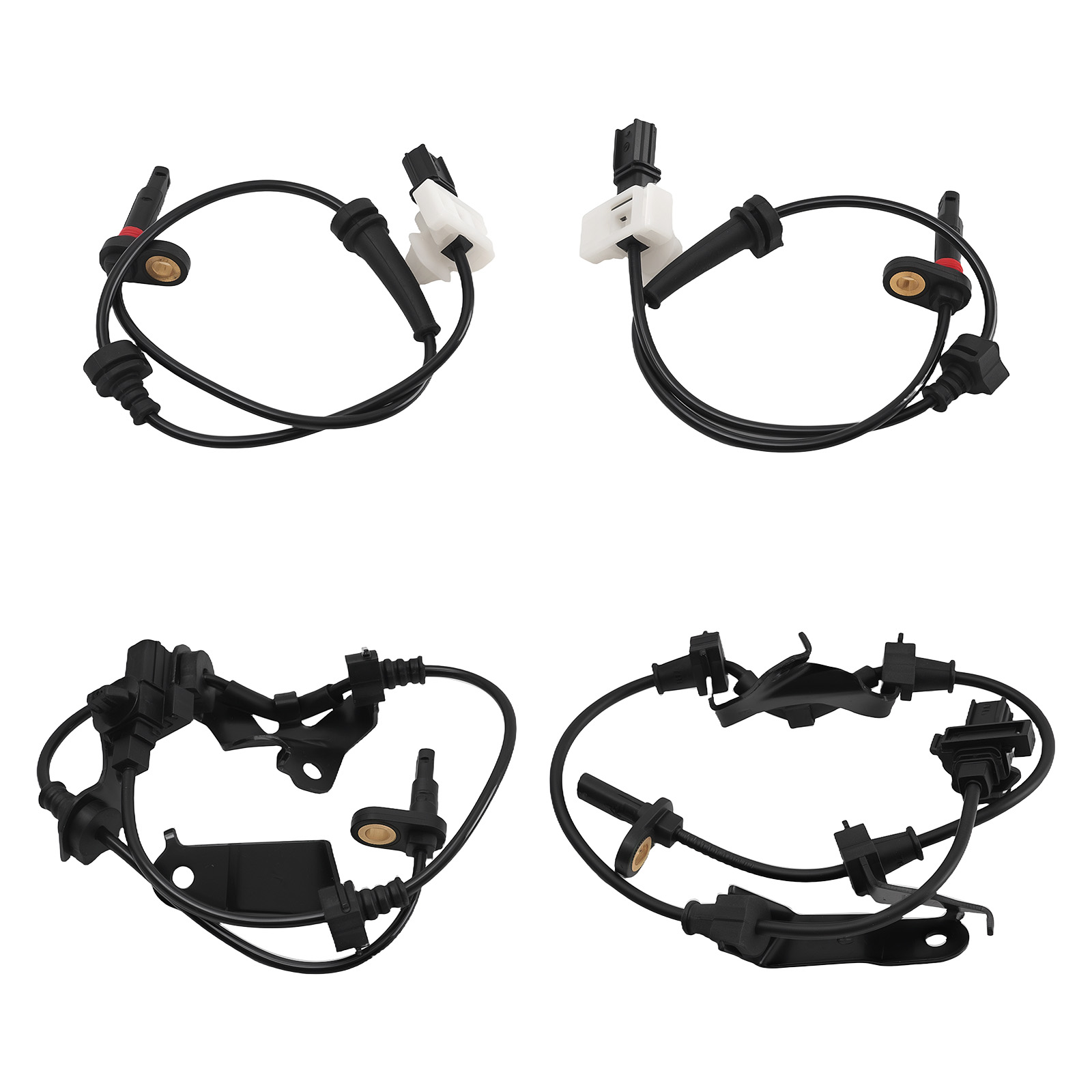 Front & Rear Left & Right ABS Speed Sensor For Honda Accord EX Sedan Coupe 08-12