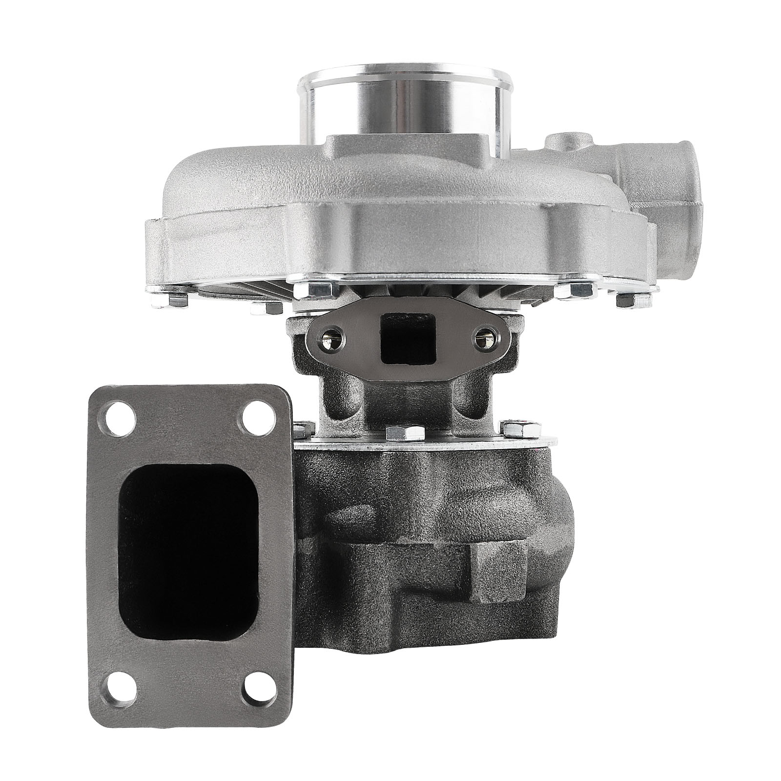 T3 T4 T04E Universal Turbo Kit Stage III+Wastegate+Turbo Intercooler+ Oil Lines