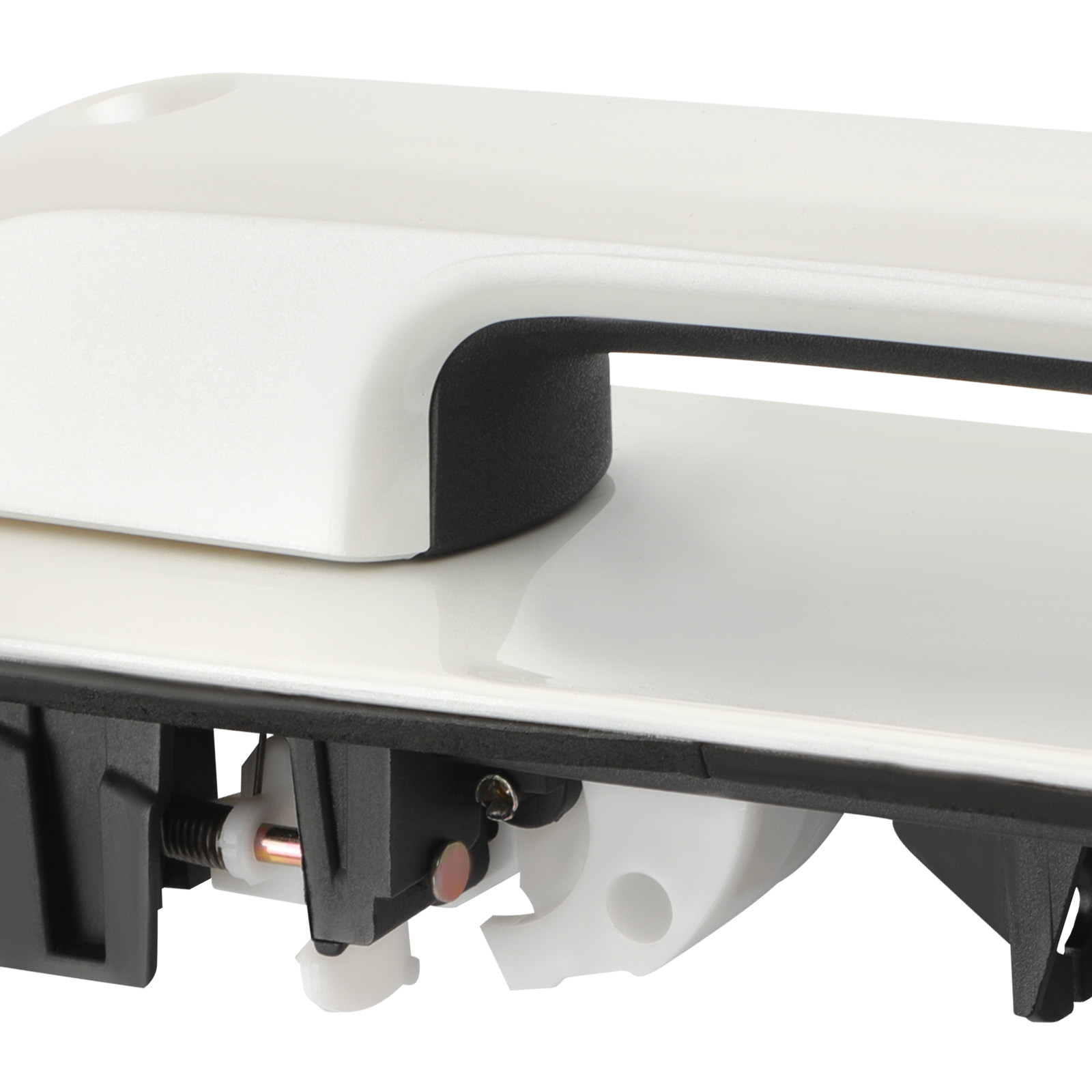Pearl White Front & Rear Door Handle Set for Ford Super Duty F250/F350 2017-2020