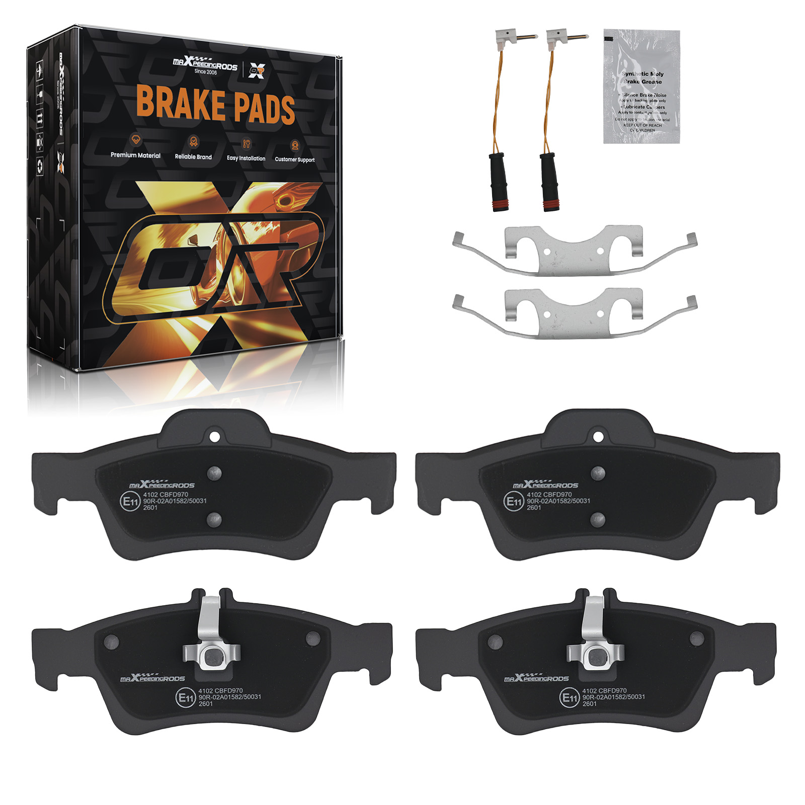 Bremsbeläge Hinten For Mercedes CLS X218 E-Klasse S211 S212 S-KlasseW220 SL R230