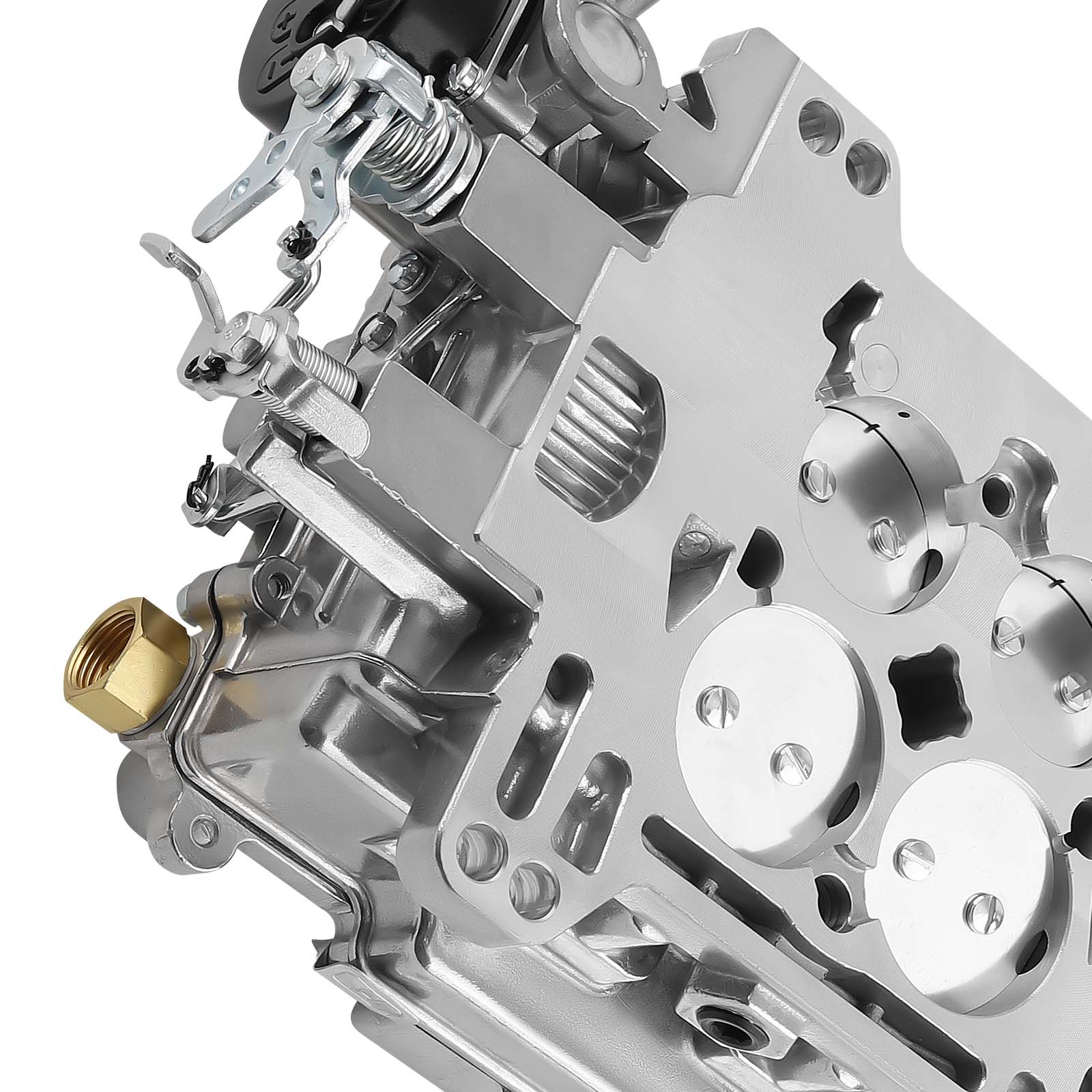 1409 Carb Carburetor Marine for 600 CFM 4-Barrel Electric Choke Carburetor