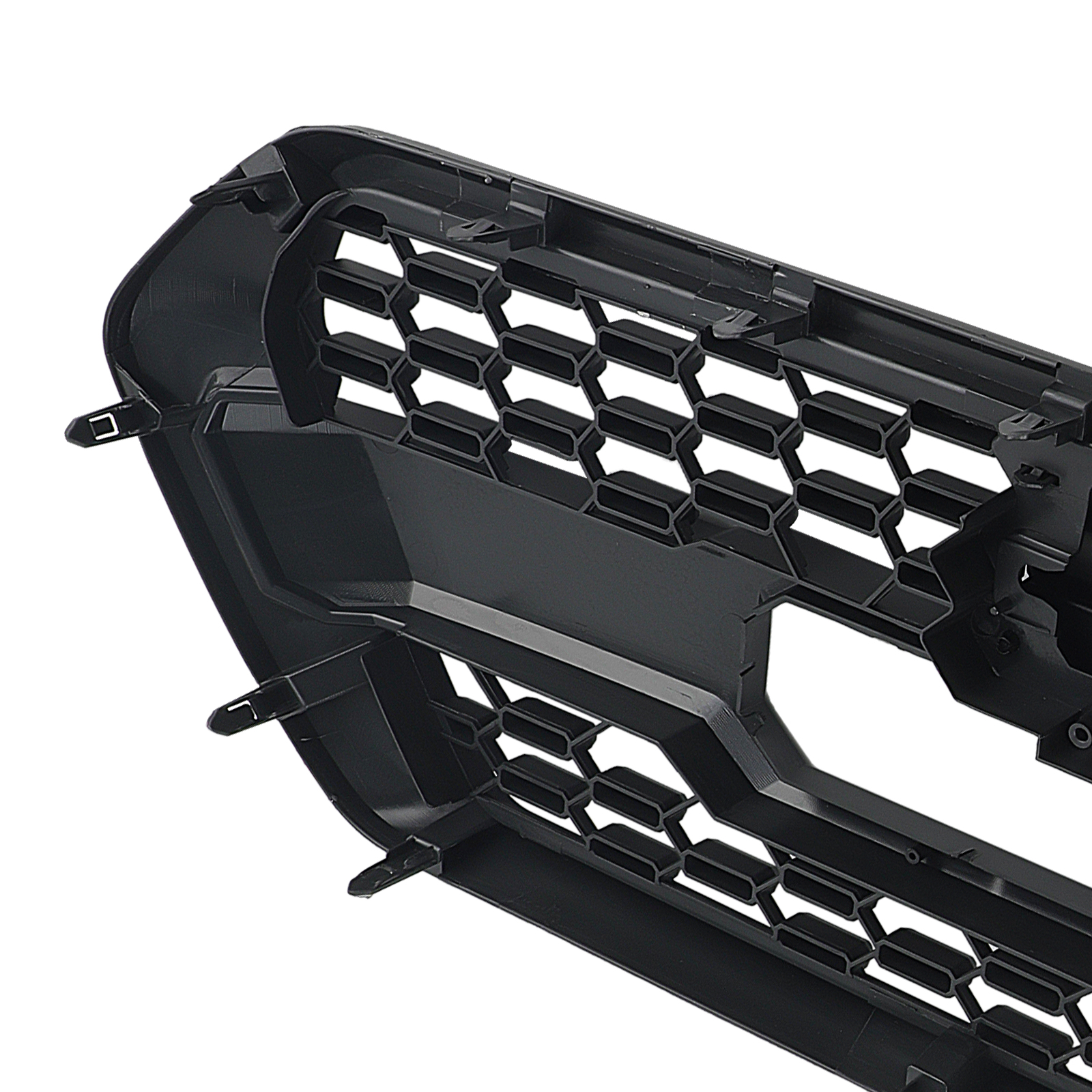 Front Upper Grille Assembly for Toyota Tacoma 16-23 ABS Plastic Matte Black QME