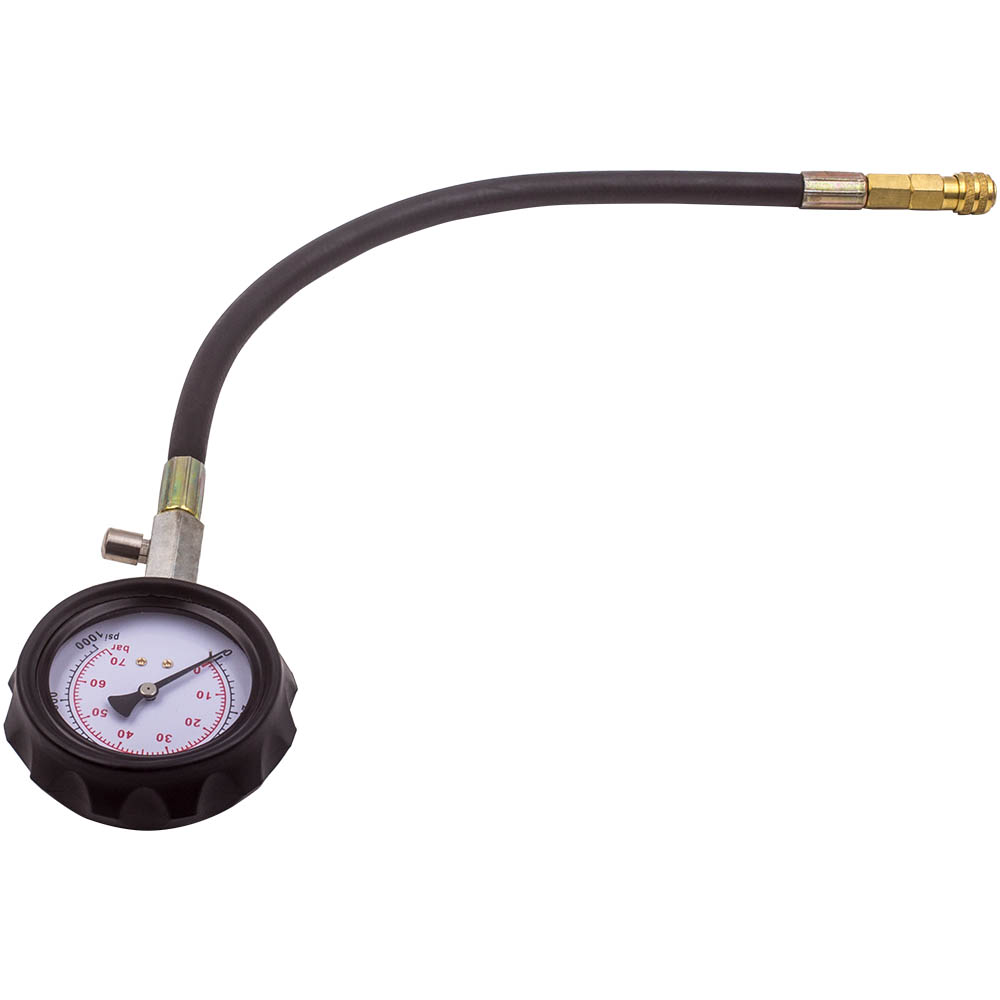 Druckverlust Kompressionstester Prüfer Tester 0-70 bar for Diesel Motoren