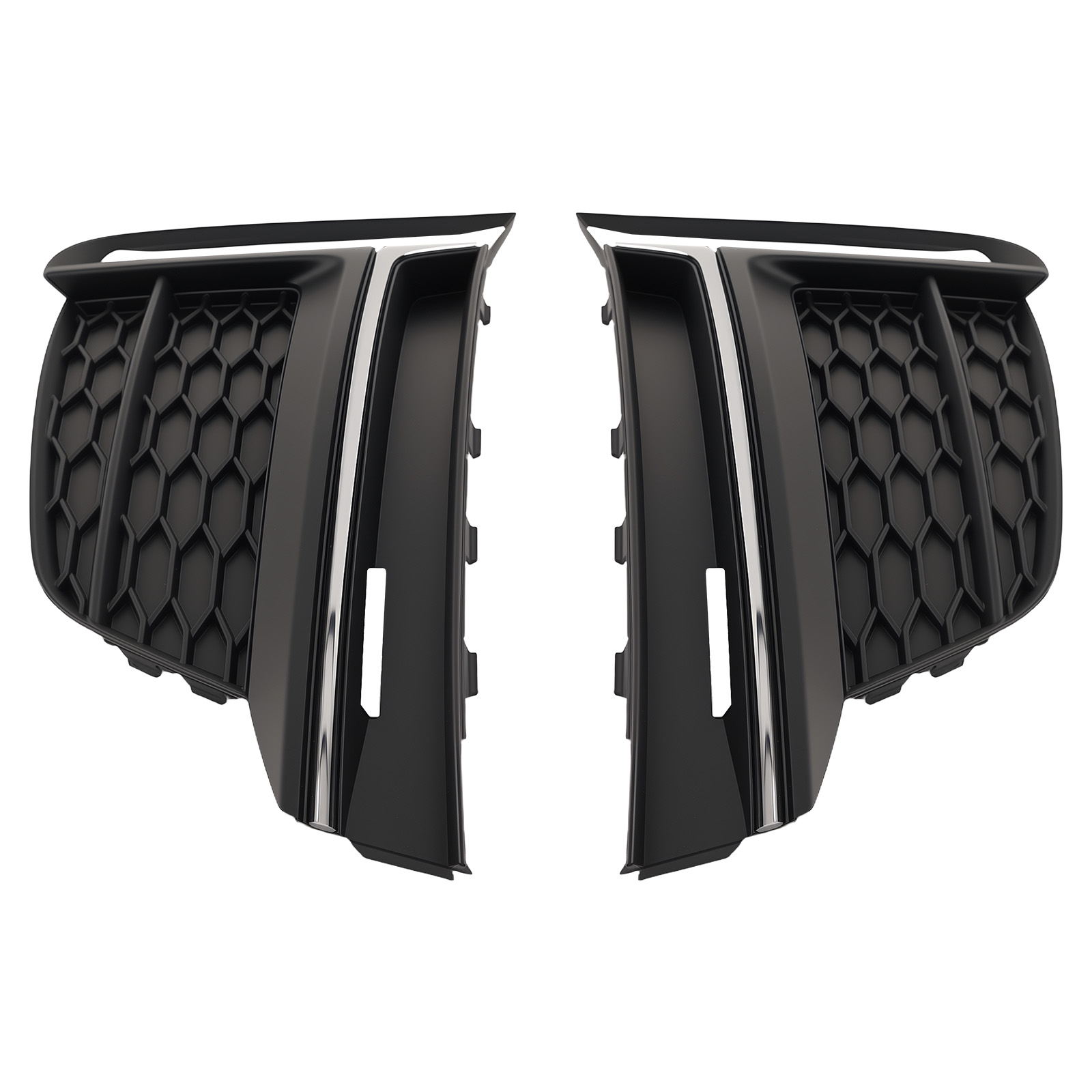 Left Right Front Bumper Fog Light Grille Cover for Audi A5 S5 Cabriolet 18-2019