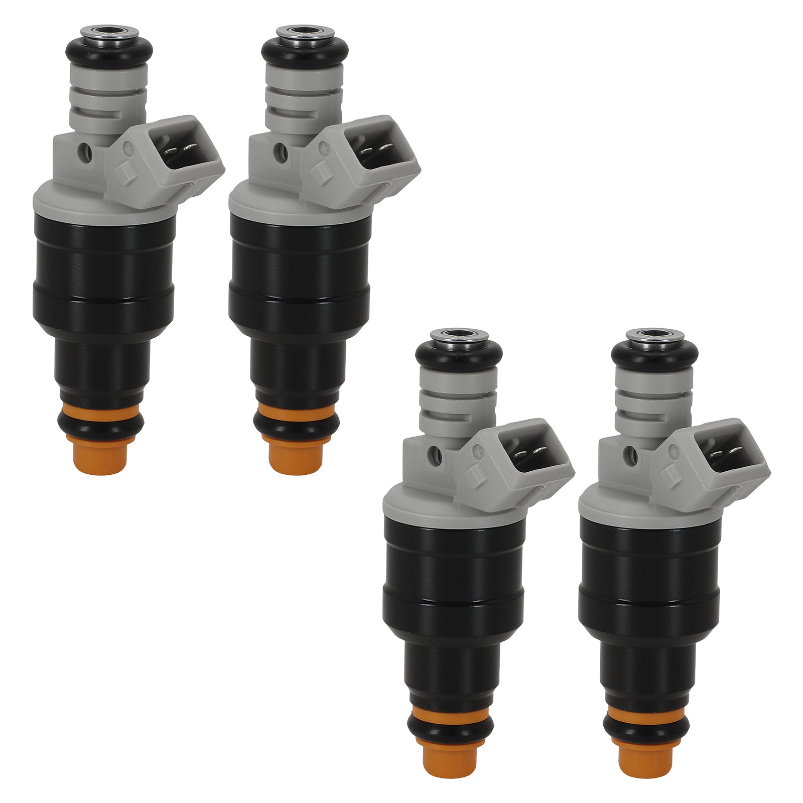 4PCS Fuel Injectors for Ford Mustang 2.3L L4 1988-1993 F87E-9F593-D2B F87E-D2A