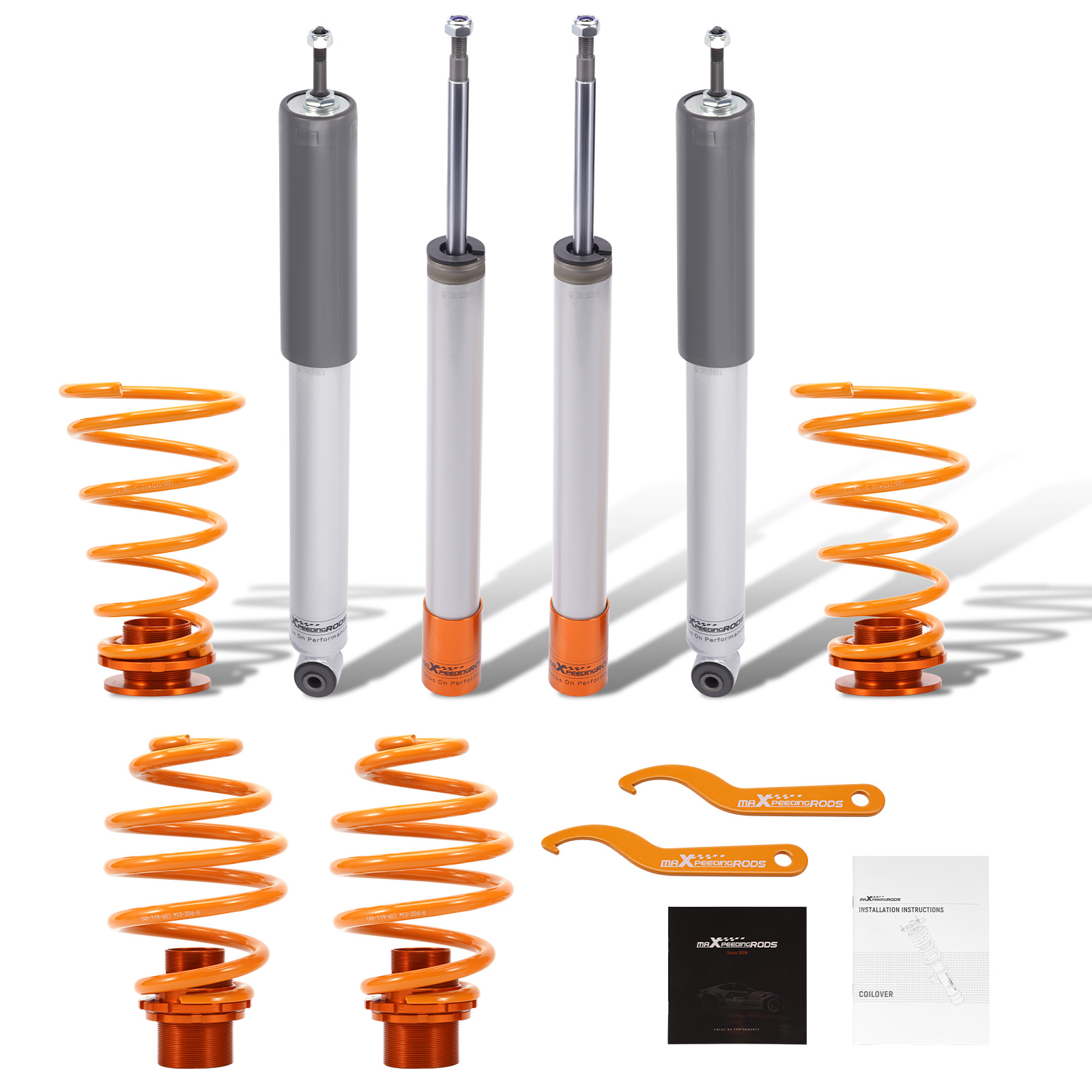 Adjustable Coilover Suspension Kit for BMW E30 3 Series 316 323i 324D
