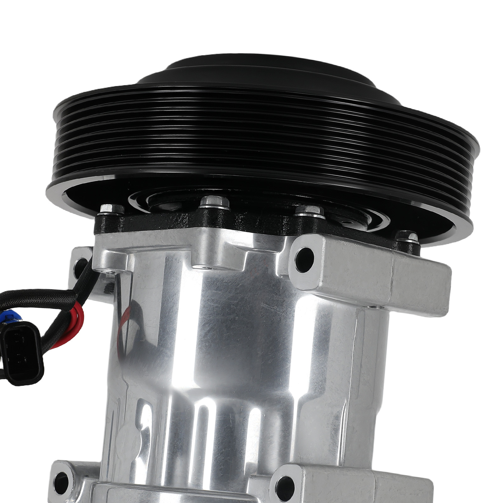 AC Compressor Assembly For Volvo VAH VHD VNL VNM 2011-2016 Mack LEU CO4326 Front