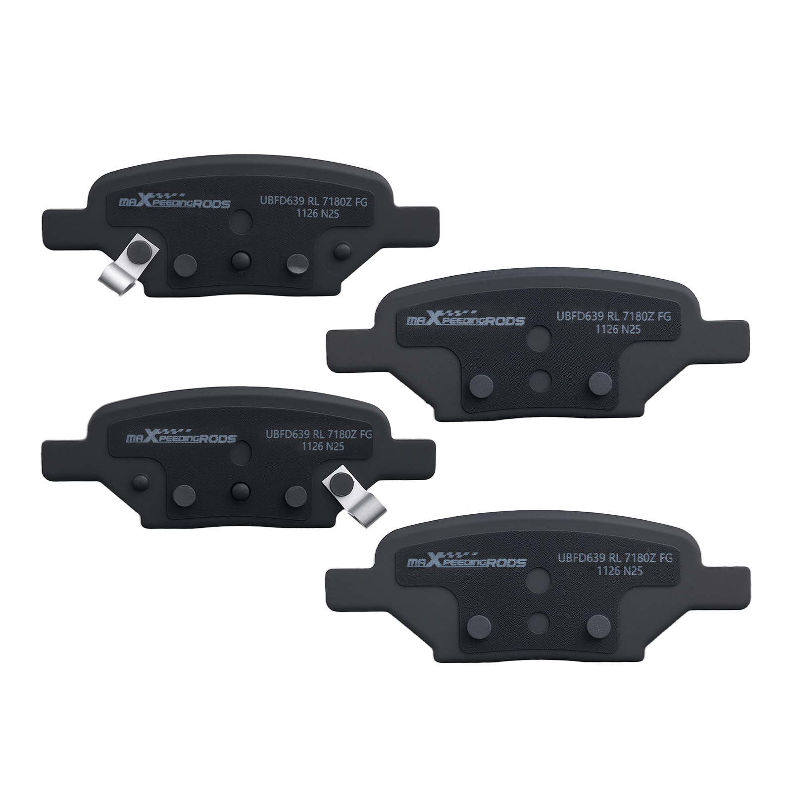 8pcs Front Rear Ceramic Brake Pads Set for Chevrolet Cobalt Malibu Pontiac G5 G6