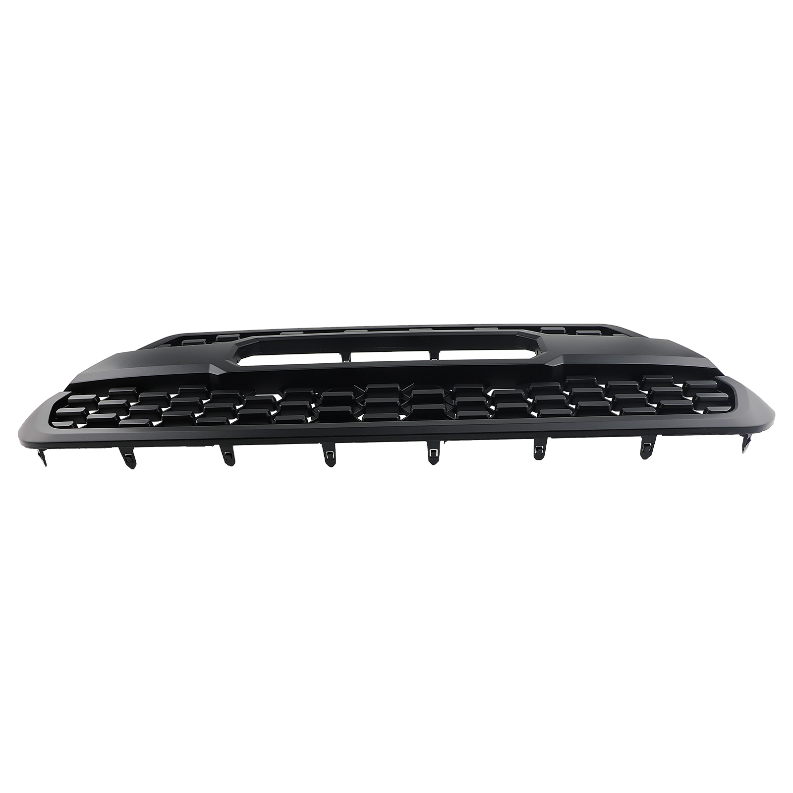 Front Upper Grille Assembly for Toyota Tacoma 16-23 ABS Plastic Matte Black QME