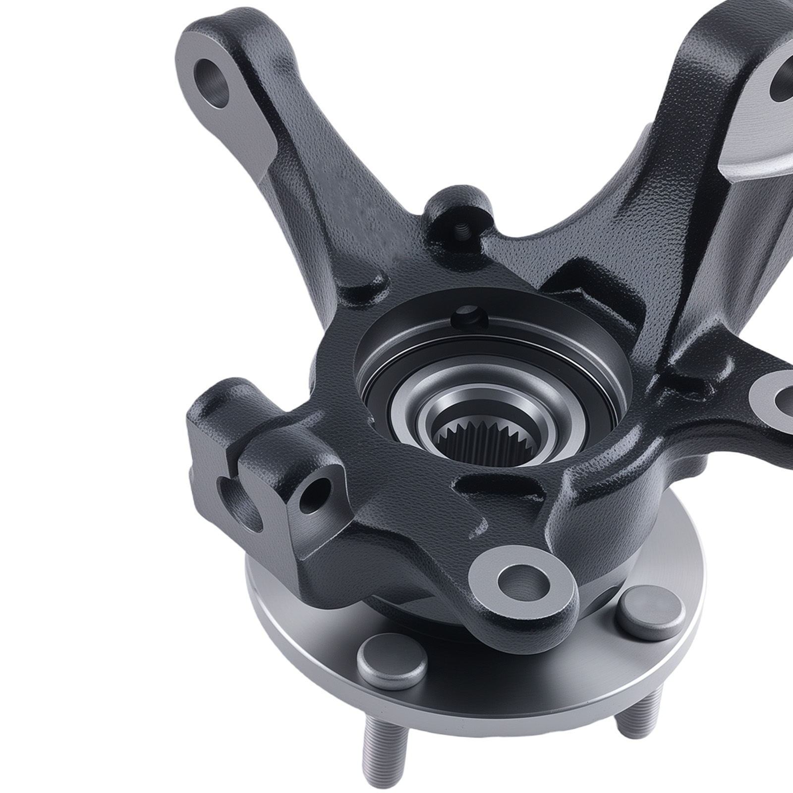 2pc Front Left RH Wheel Bearing Hub Knuckle Assembly For Nissan Versa 2013-2019