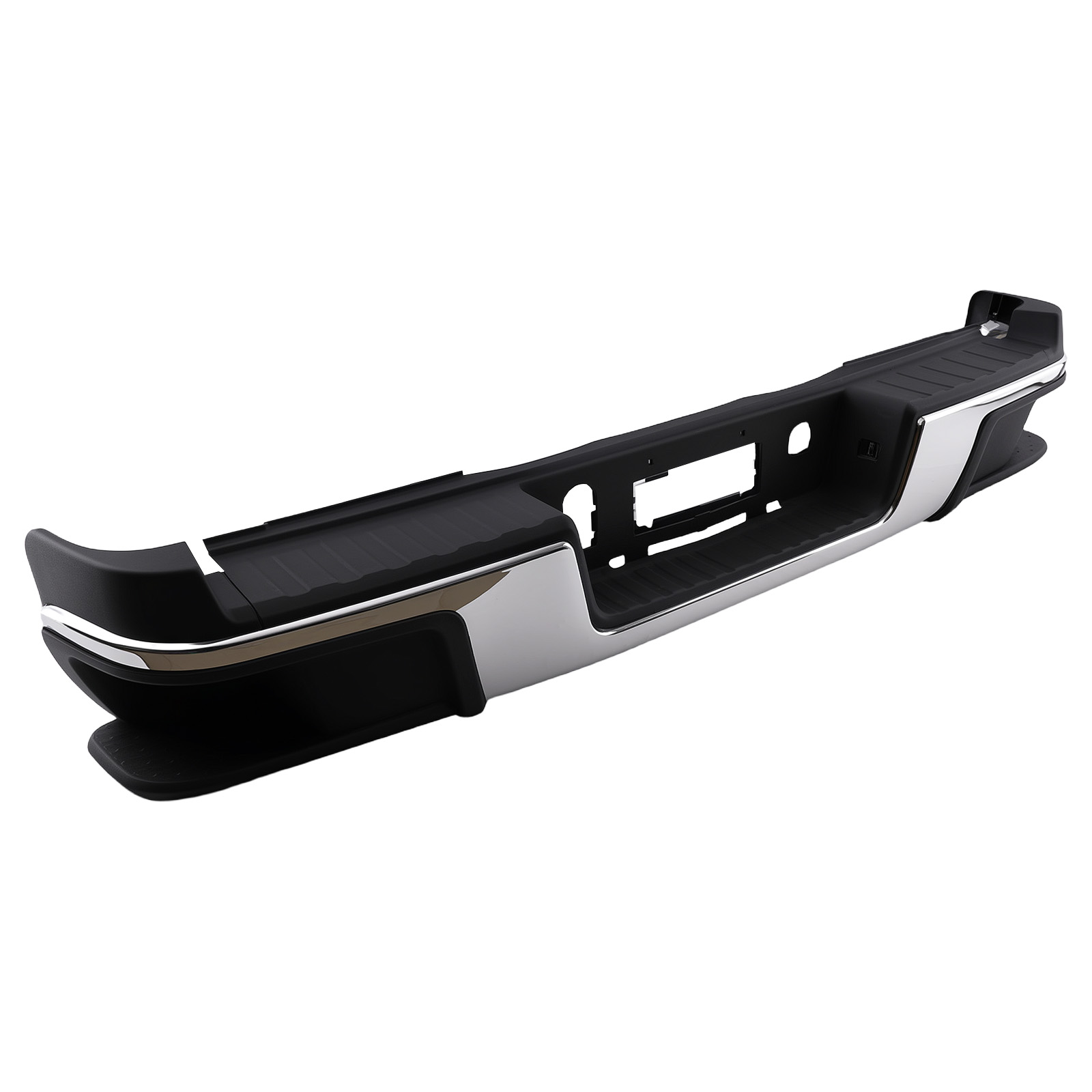 Rear Bumper for Chevy Colorado 2015-2019 GMC Canyon Chrome Steel 84568267