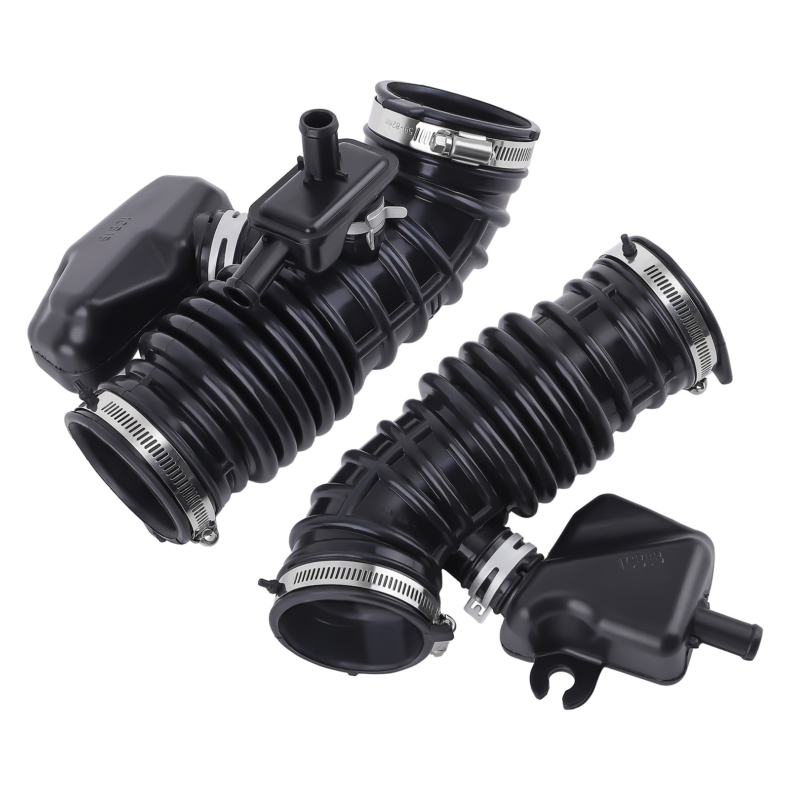 2PC Air Cleaner Intake Hose DRIVER + PASSENGER SIDE Fit Infiniti FX35 2009 2012