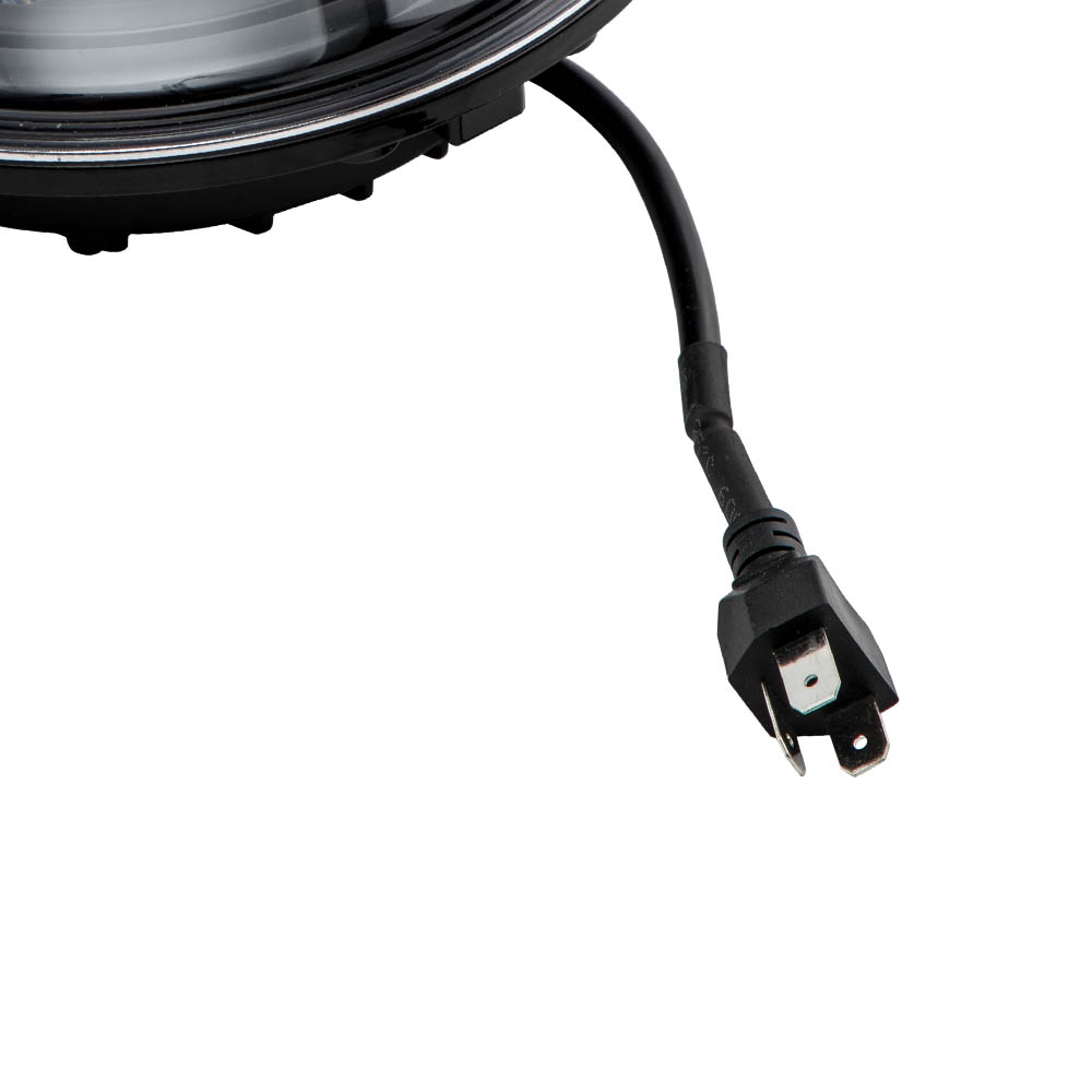 7 Inch Round LED Headlight High/Low Beam For Jeep Wrangler JK TJ LJ CJ 1997-2018