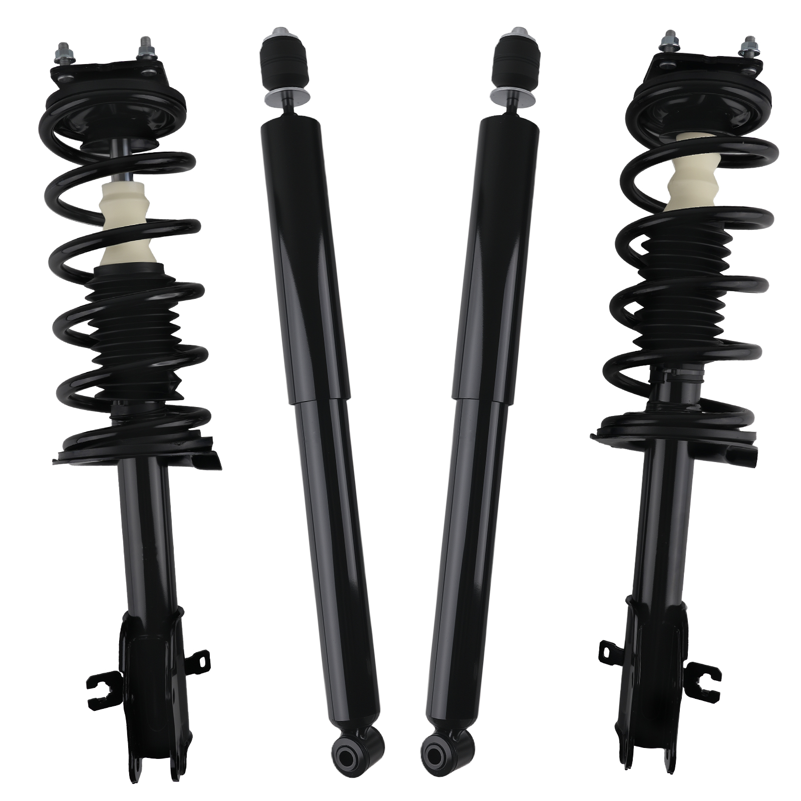 4X Front & Rear Complete Struts & Coil Springs For Mazda CX-7 2007-2012