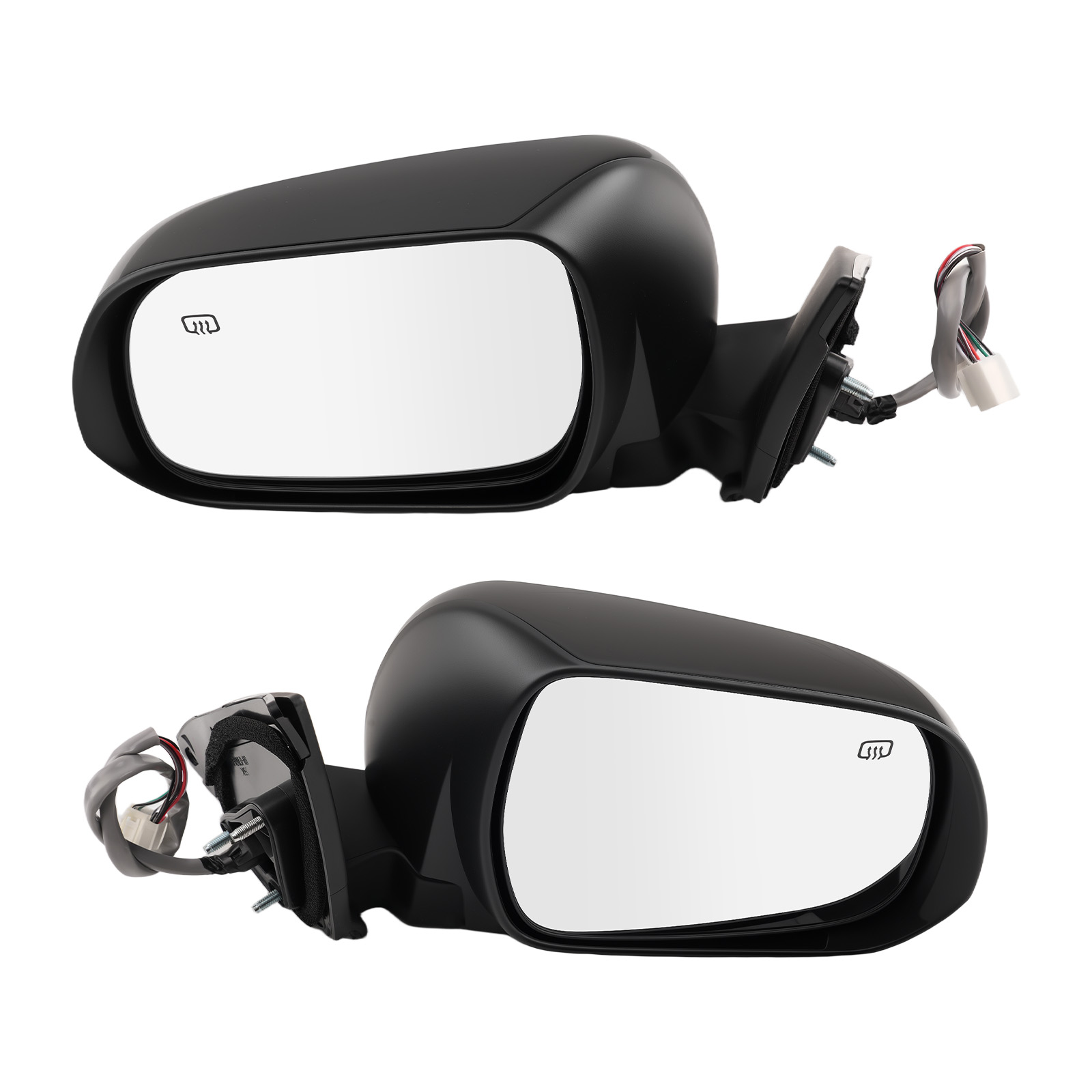 Side Mirror Heated Pair for Toyota Highlander Hybrid 2008-2010 879100E092
