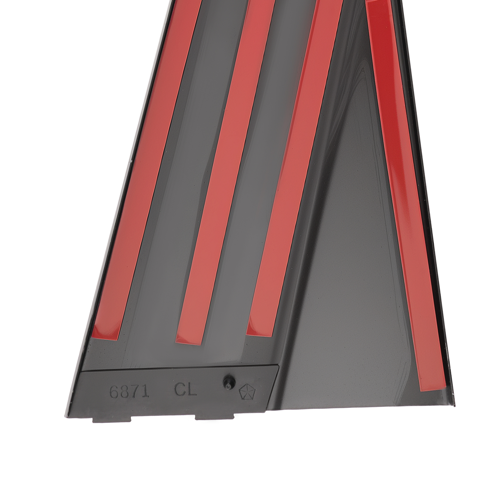 C Pillar Applique Left for Jeep Grand Cherokee 11-21 57010449AH Plastic Black