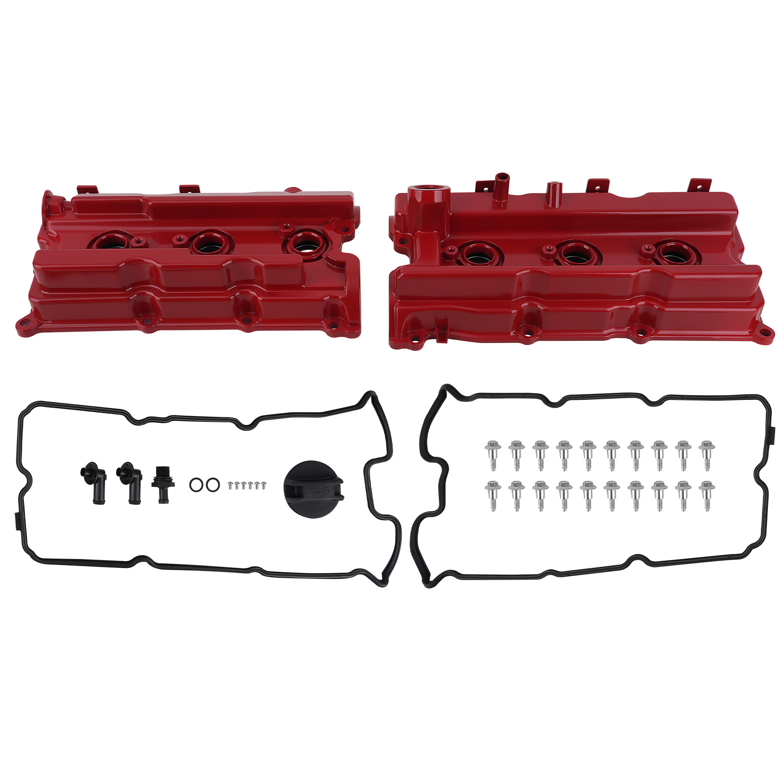 Upgrade Aluminum Valve Cover Kit for Nissan Frontier Pathfinder 4.0L 2005-2019
