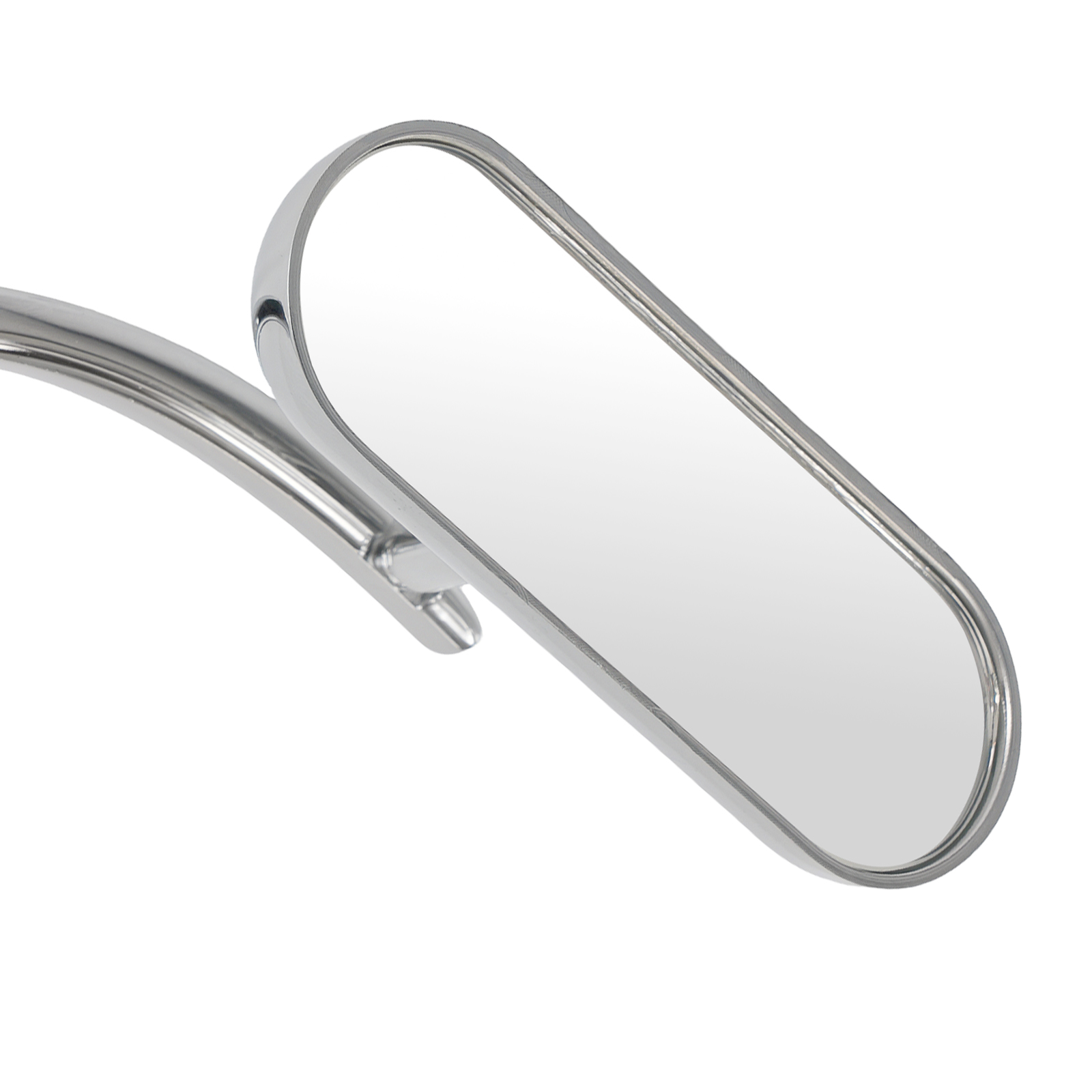 Cruiser Mirrors for Harley Sportster/Dyna/Softail/Road Glide Chrome Pair