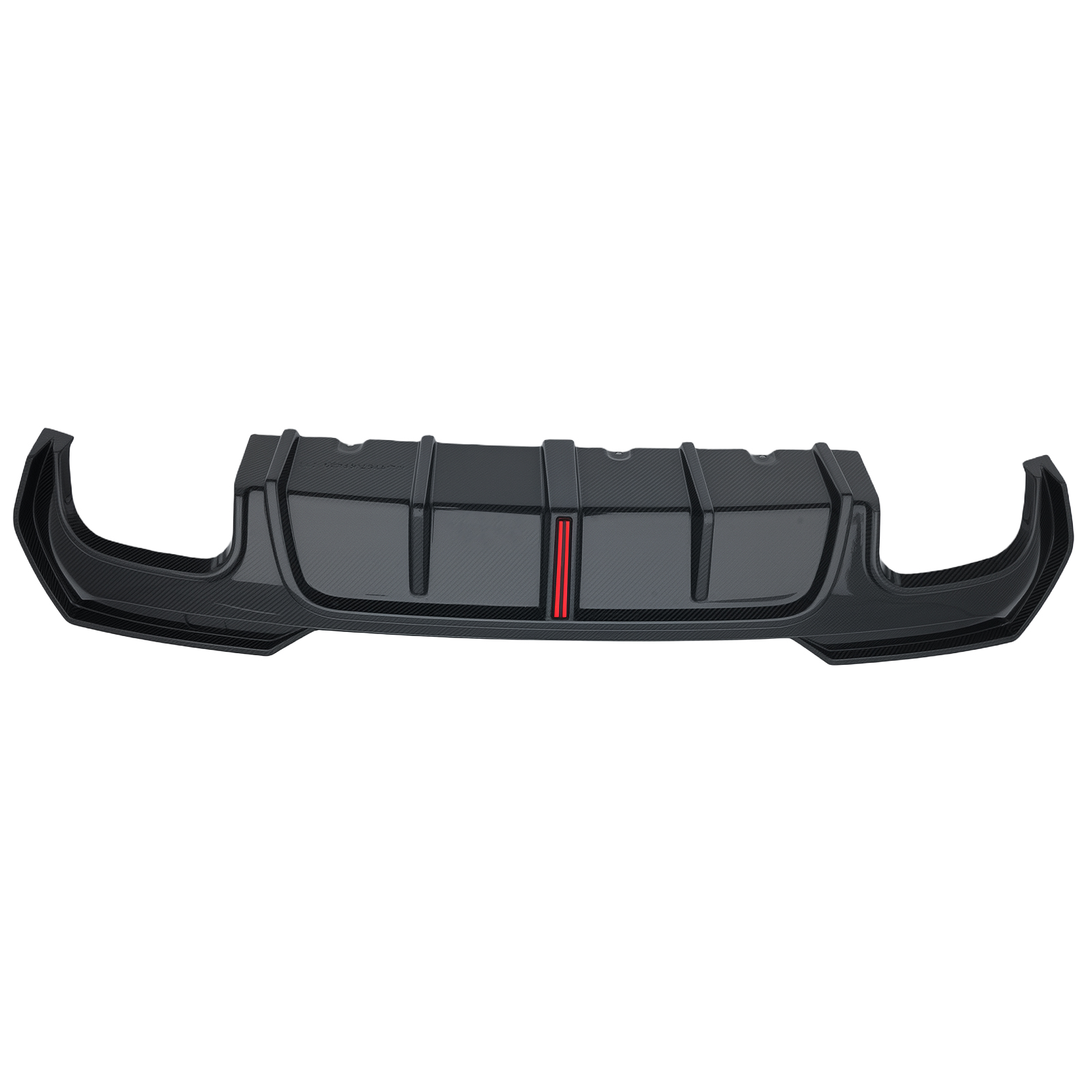 Carbon Fiber Rear Diffuser K Style for BMW G22 G23 4 Series M Sport 2021-24 LED