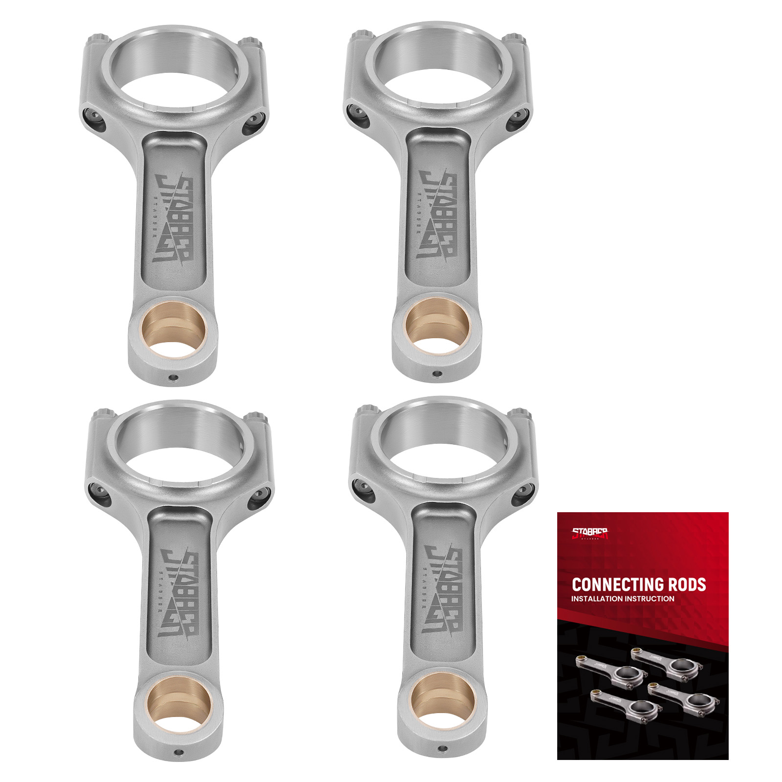 Forged 4340 Connecting Rods for BMW B48 2.0T 320i 330i 520i 730i 148mm 4pcs Set