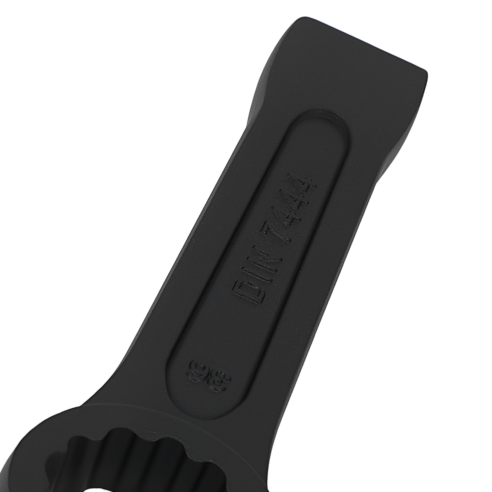 Llave 36mm Boca Cerrada CrV 12 Puntas Golpeo 205mm Patrón Plano Resistente