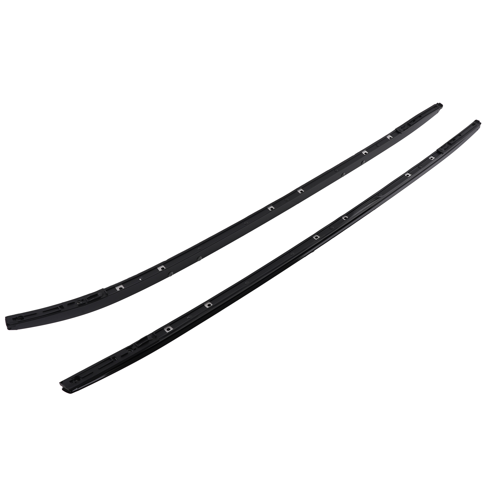 Black Roof Rack Kit for Mazda CX-5 2017-2024 Aluminum Side Rails Construction